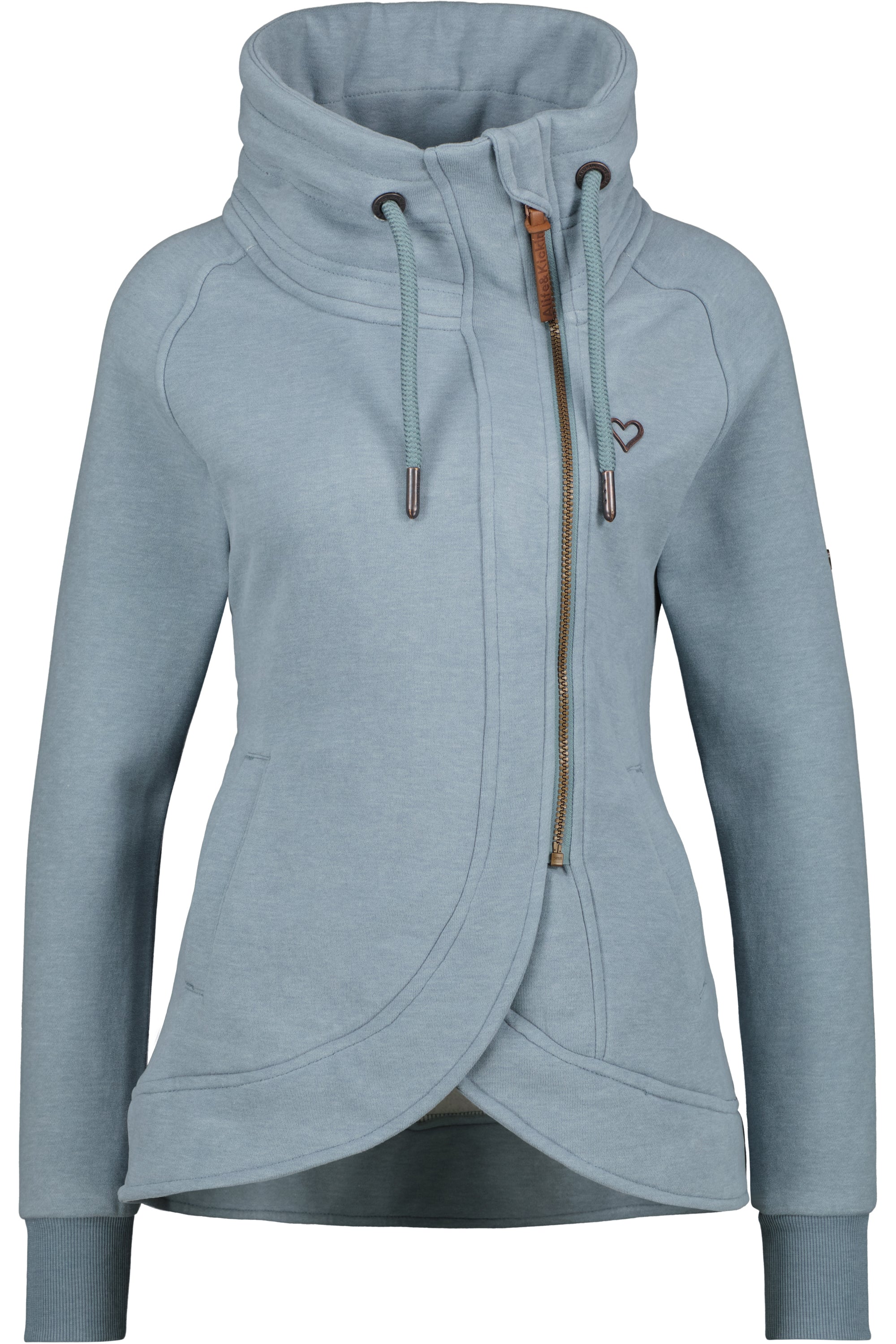 Must-Have für Gemütlichkeit: Damen-Sweatjacke MerylAK Grau