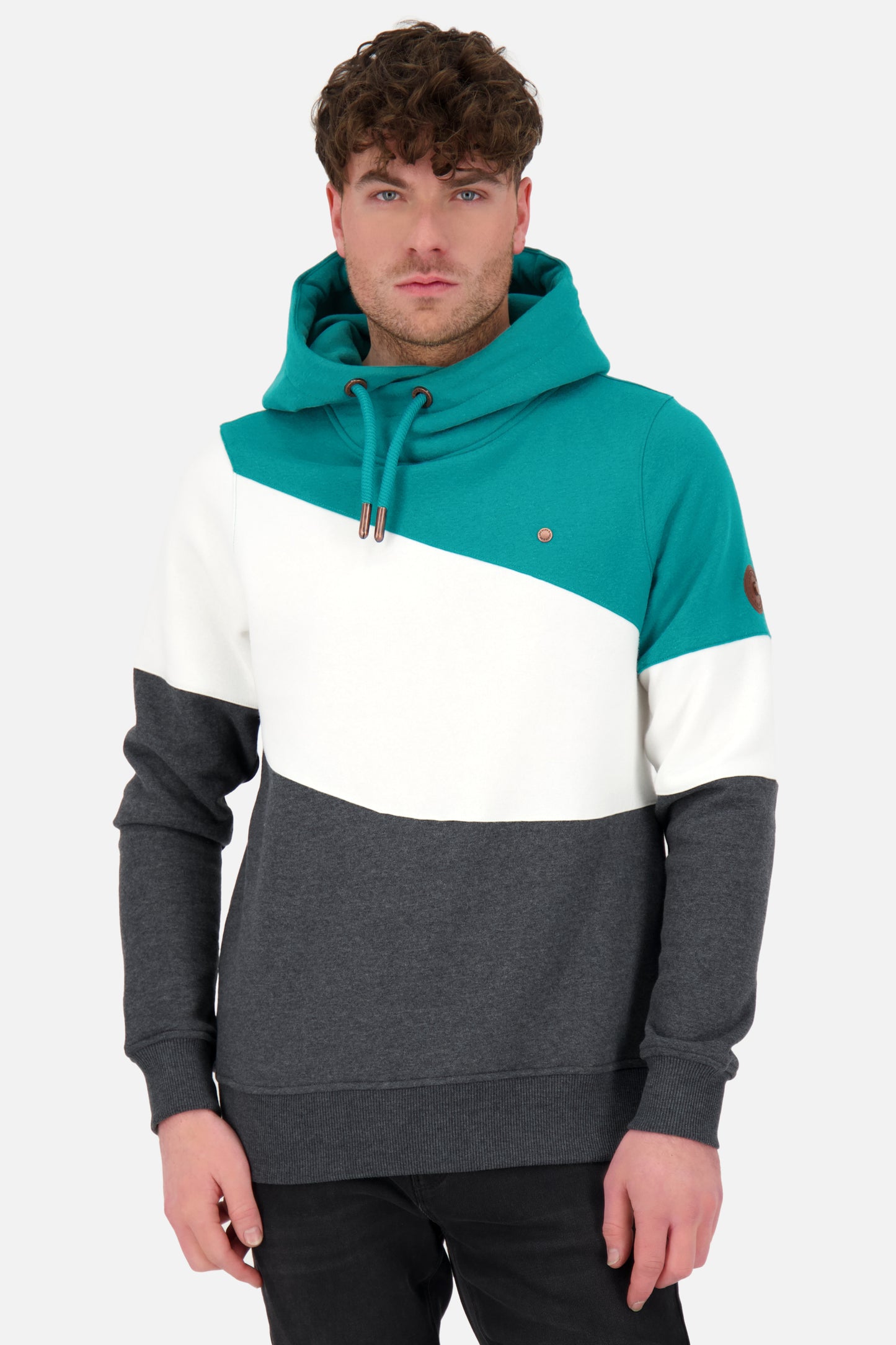 Stylischer Herren-Hoodie SteanAK A Schwarz