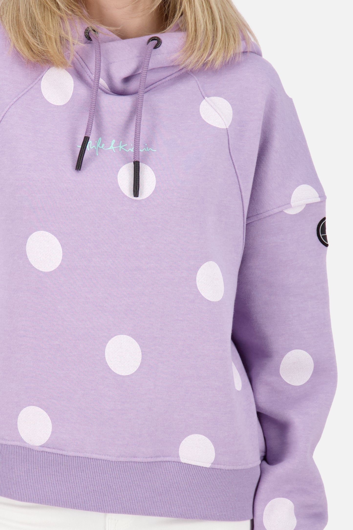 JessyAK B Kapuzenpullover Damen: Trendiger Look Violett