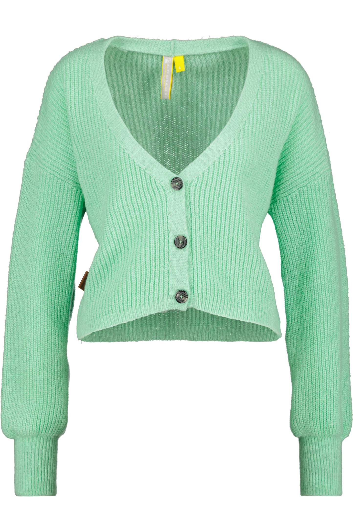 Trendige Damen Strickjacke KrissyAK - Angesagte Farben Hellgrün