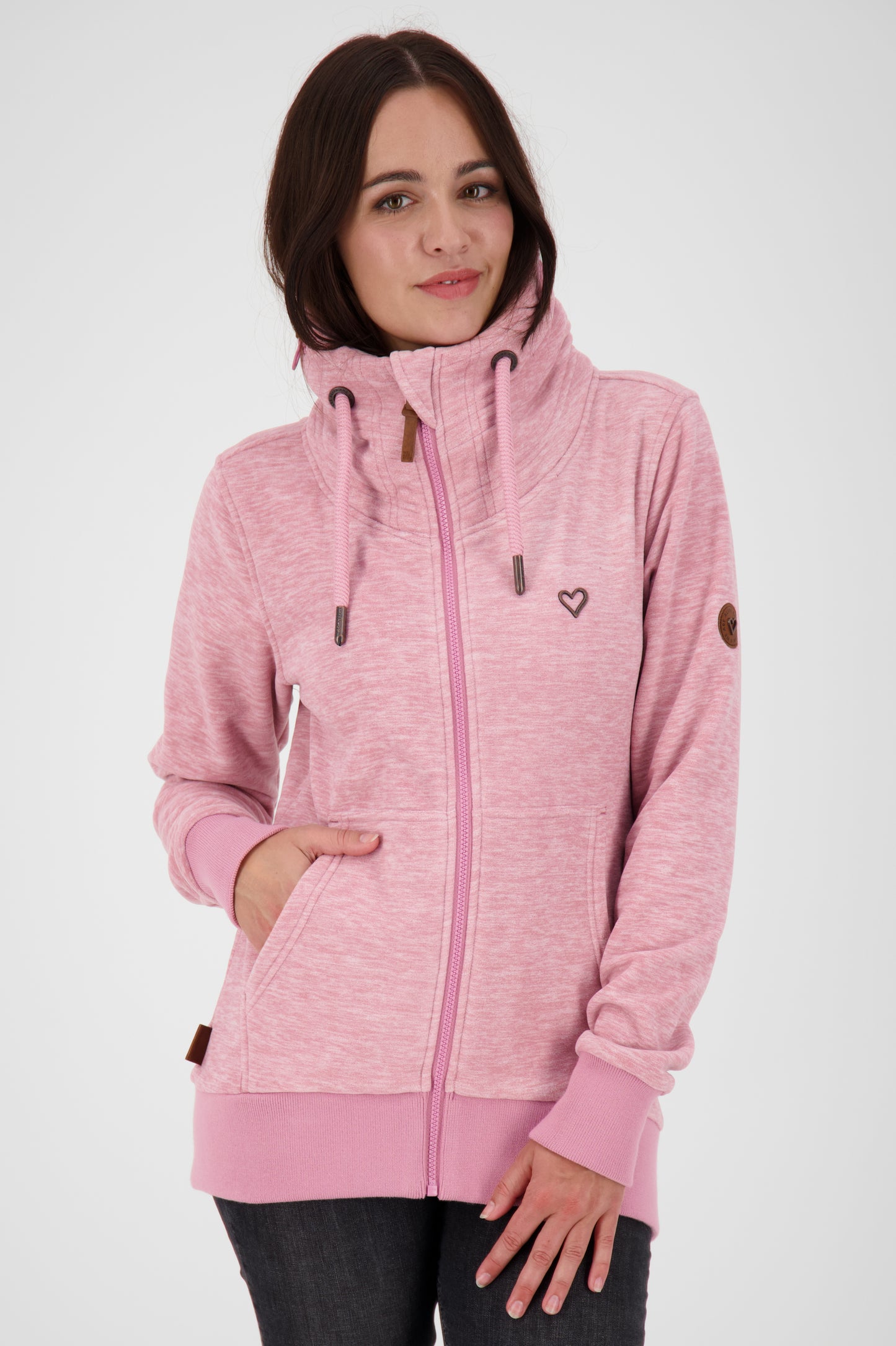 Damenfleecejacke VivianAK F von Alife and Kickin für den perfekten Wohlfühl-Look Rosa