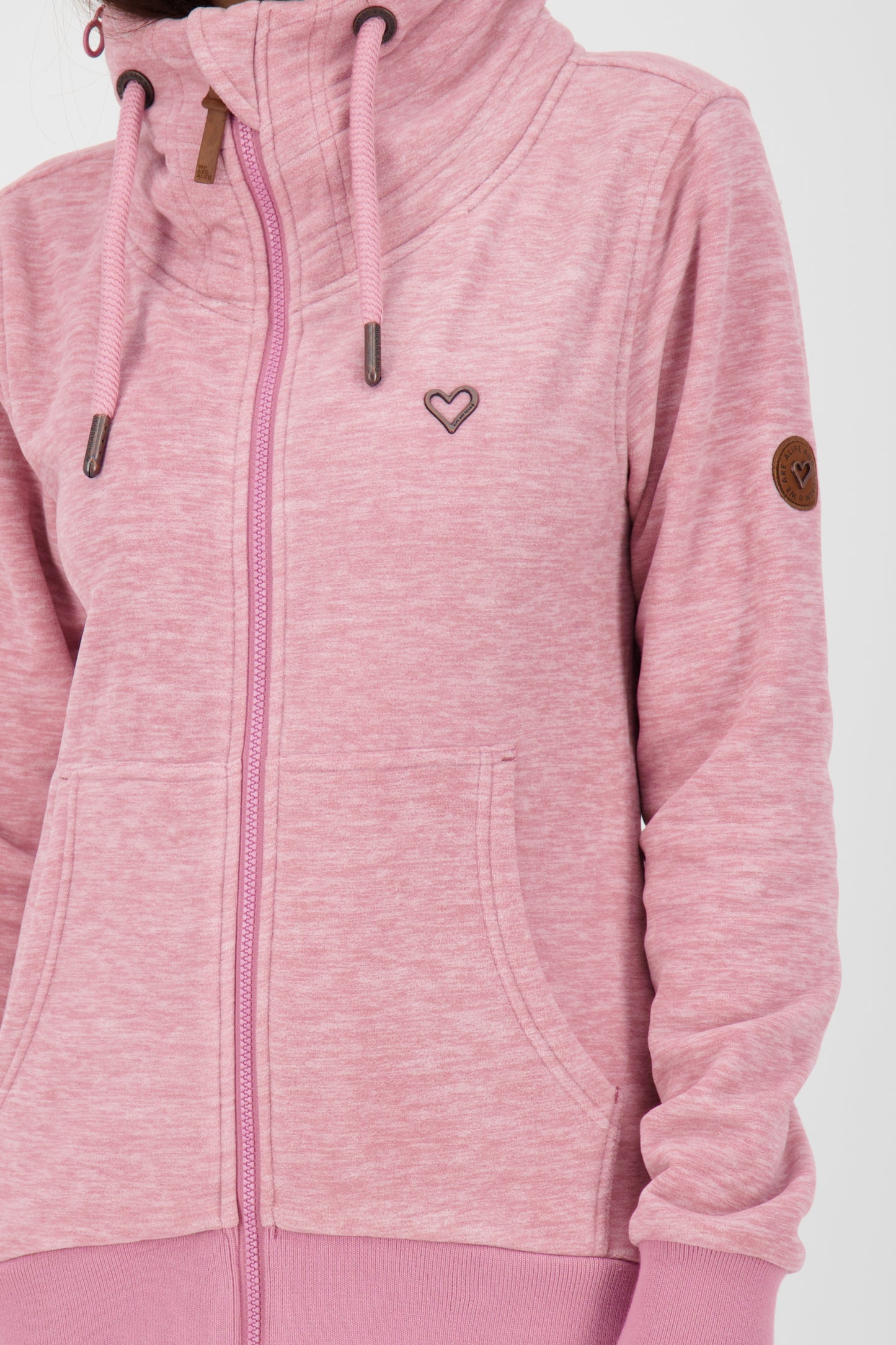 Damenfleecejacke VivianAK F von Alife and Kickin für den perfekten Wohlfühl-Look Rosa
