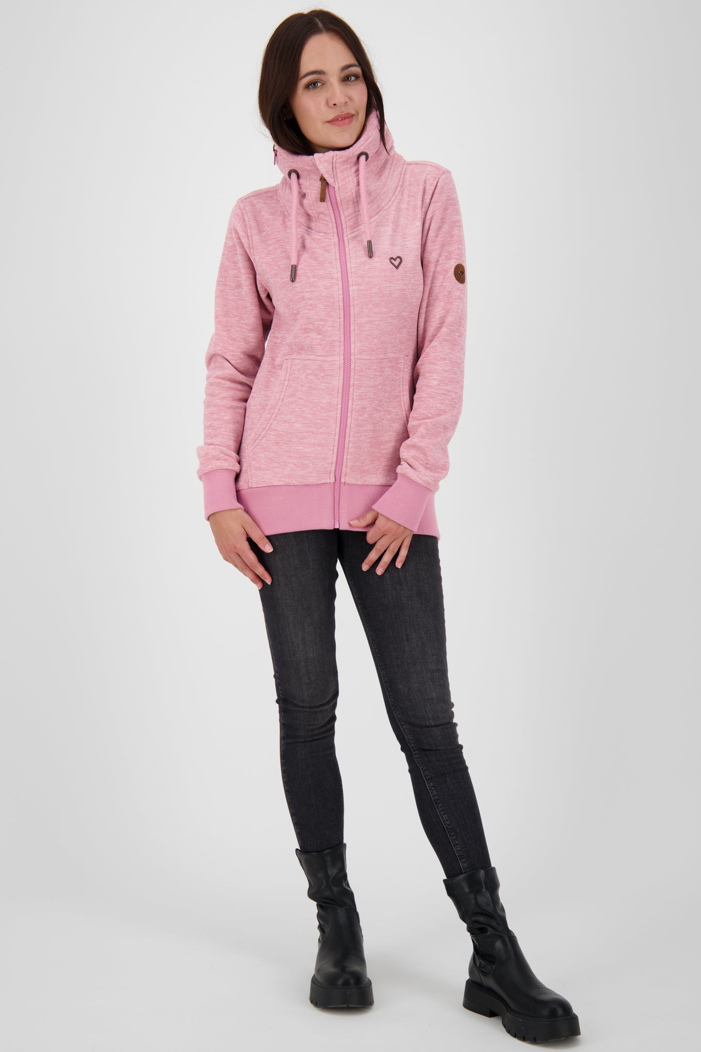 Damenfleecejacke VivianAK F von Alife and Kickin für den perfekten Wohlfühl-Look Rosa