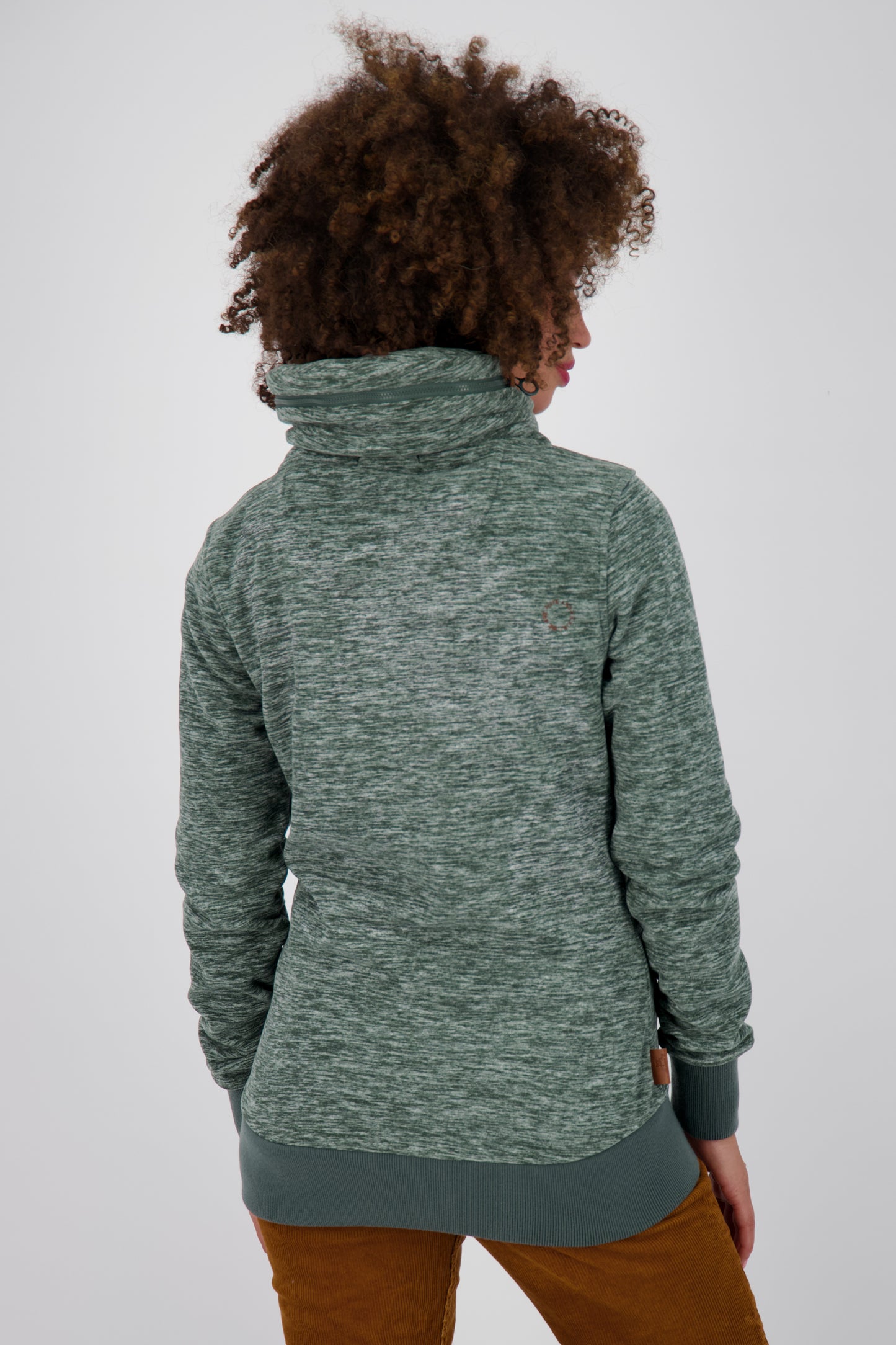 Damenfleecejacke VivianAK F von Alife and Kickin für den perfekten Wohlfühl-Look Dunkelgrün