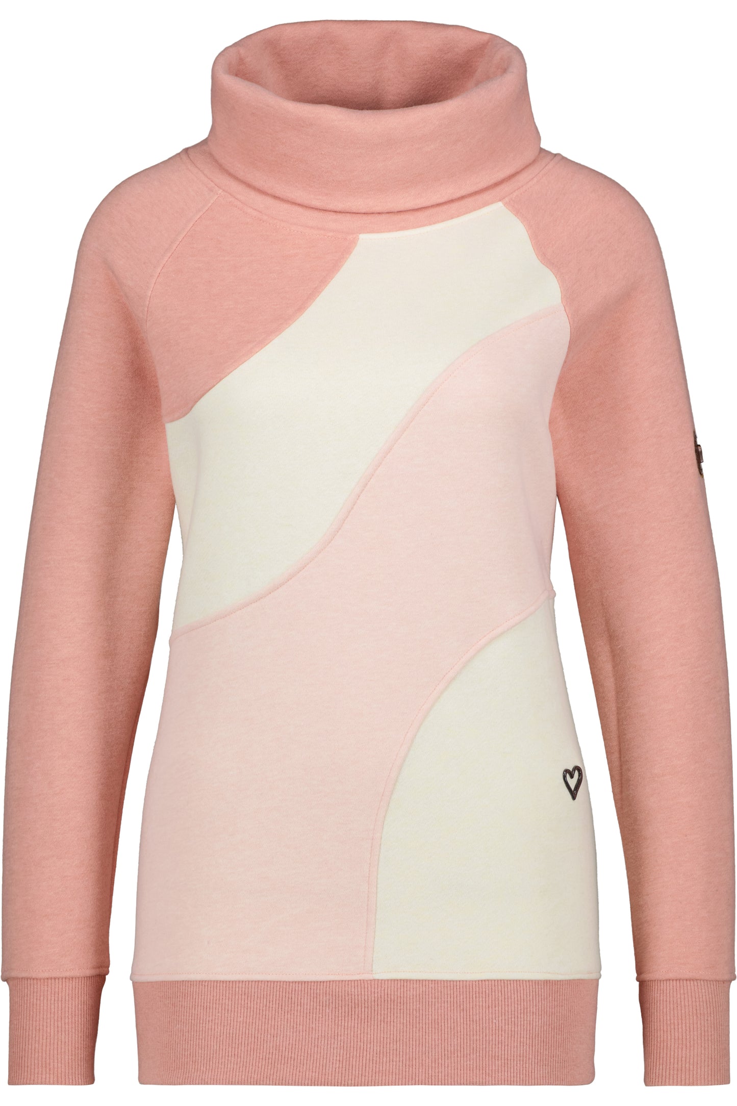 Hochwertiger Damen Sweatpullover BeaAK A Rosa
