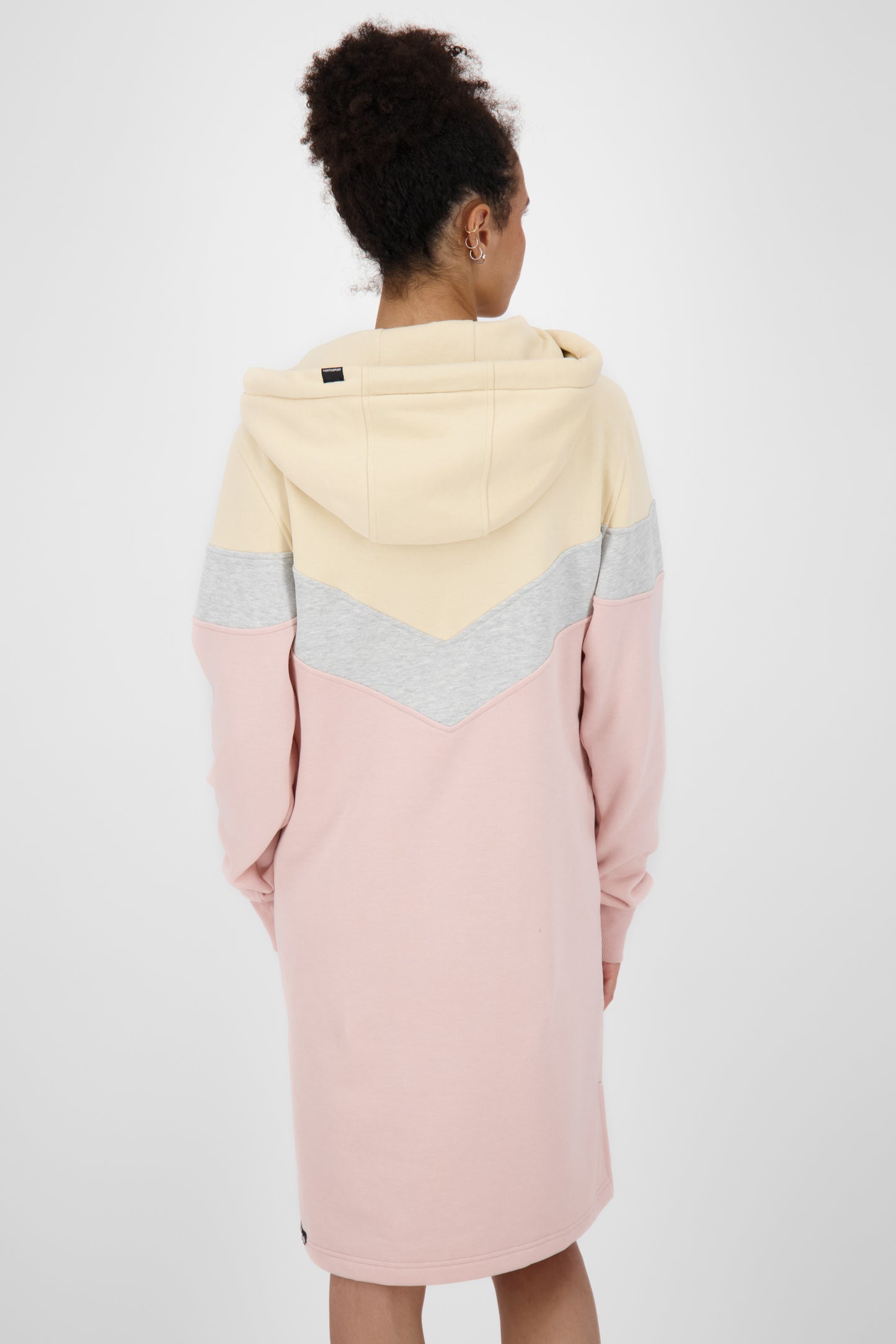 Damenkleid BiggiAK A - Trendiges Sweatkleid für Herbst Beige