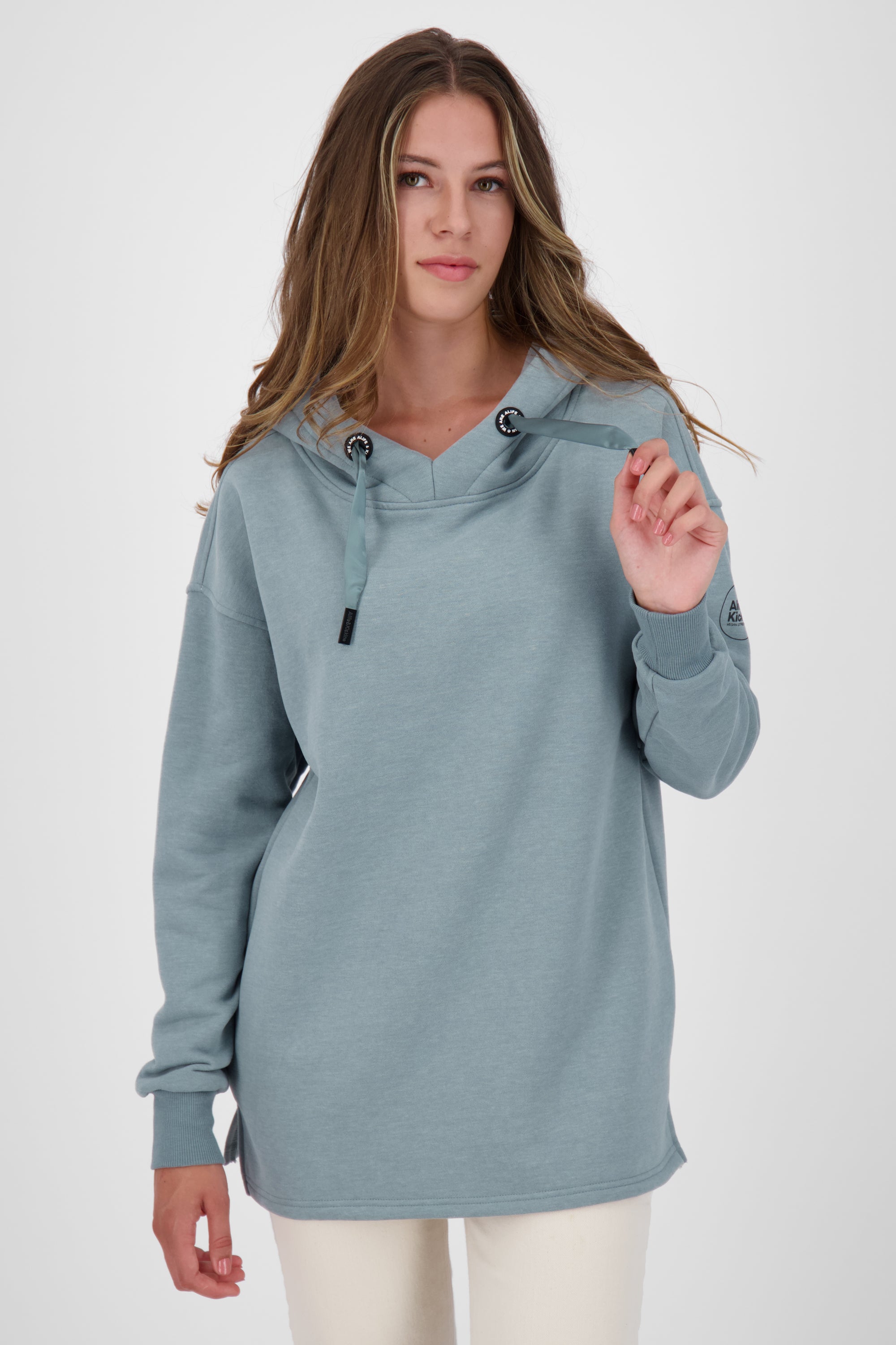 JessicaAK A Kapuzenpullover für Damen - Komfort und Trendiness vereint Grau