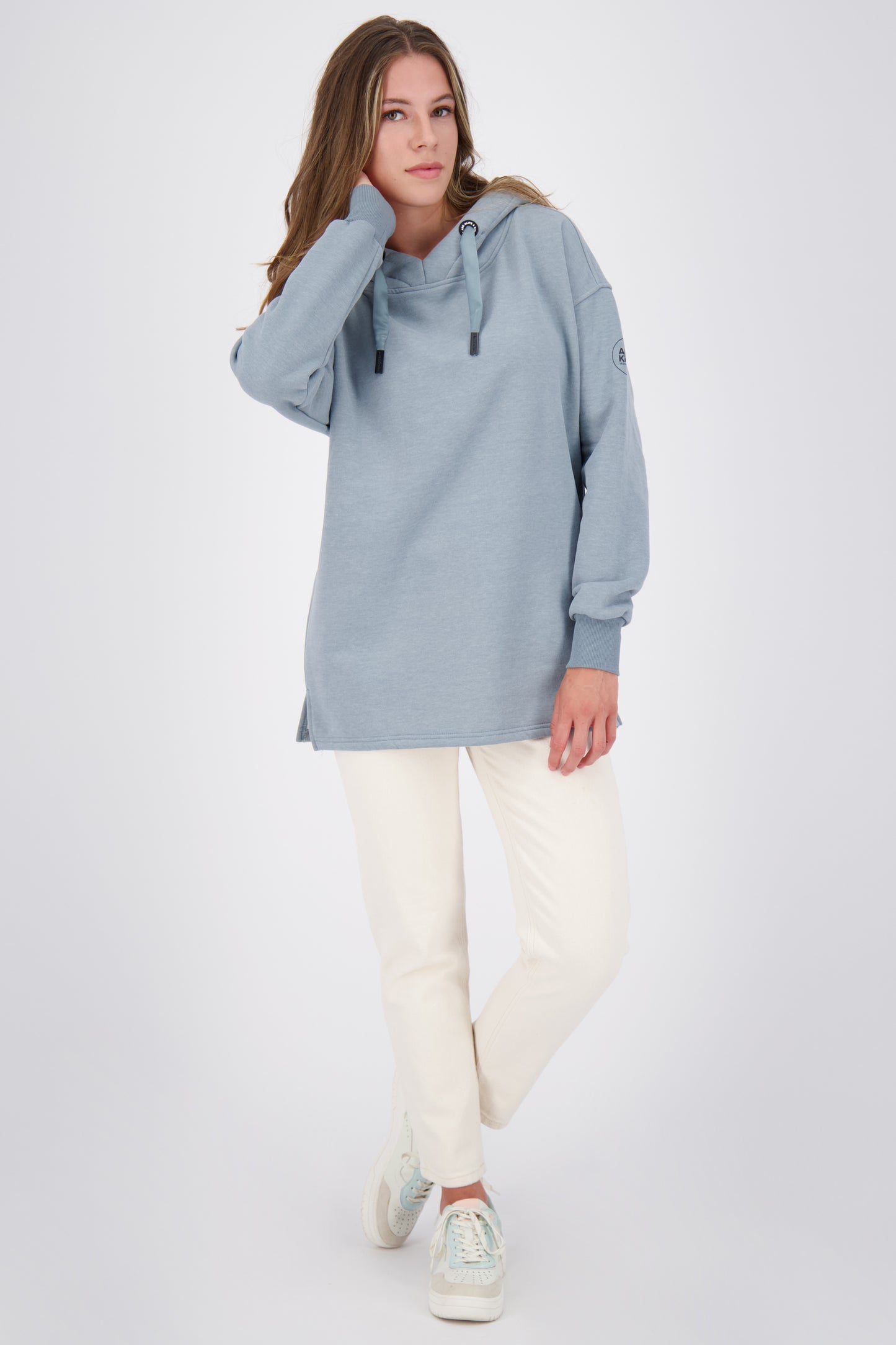 JessicaAK A Kapuzenpullover für Damen - Komfort und Trendiness vereint Grau