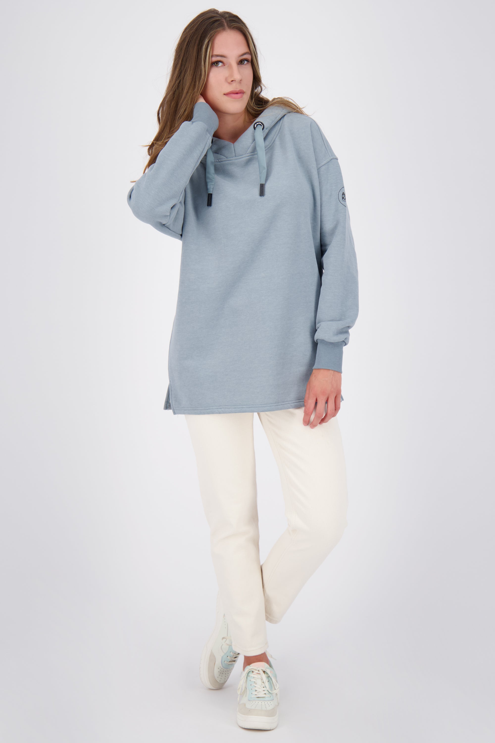 JessicaAK A Kapuzenpullover für Damen - Komfort und Trendiness vereint Grau