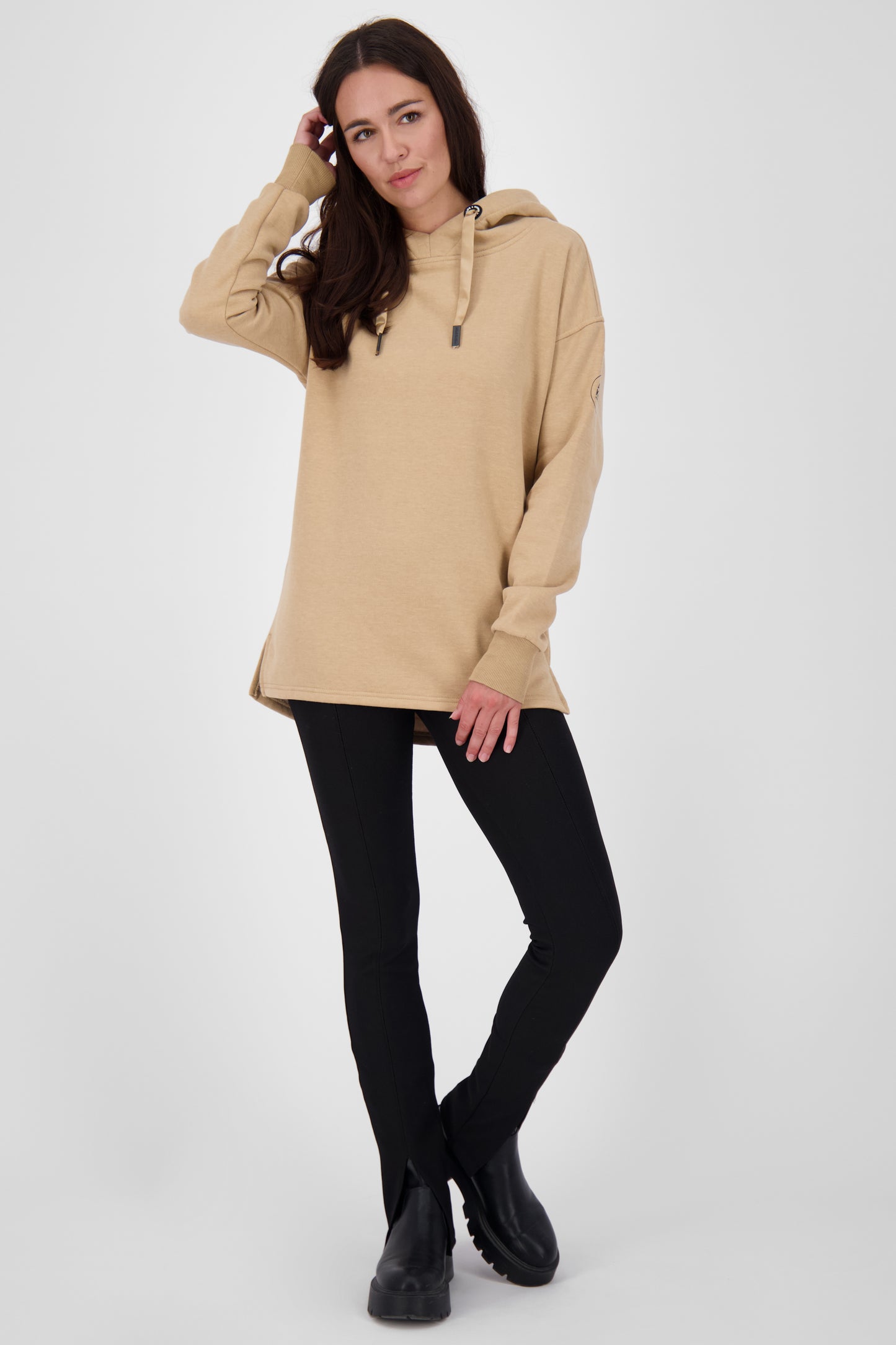 JessicaAK A Kapuzenpullover für Damen - Komfort und Trendiness vereint Beige