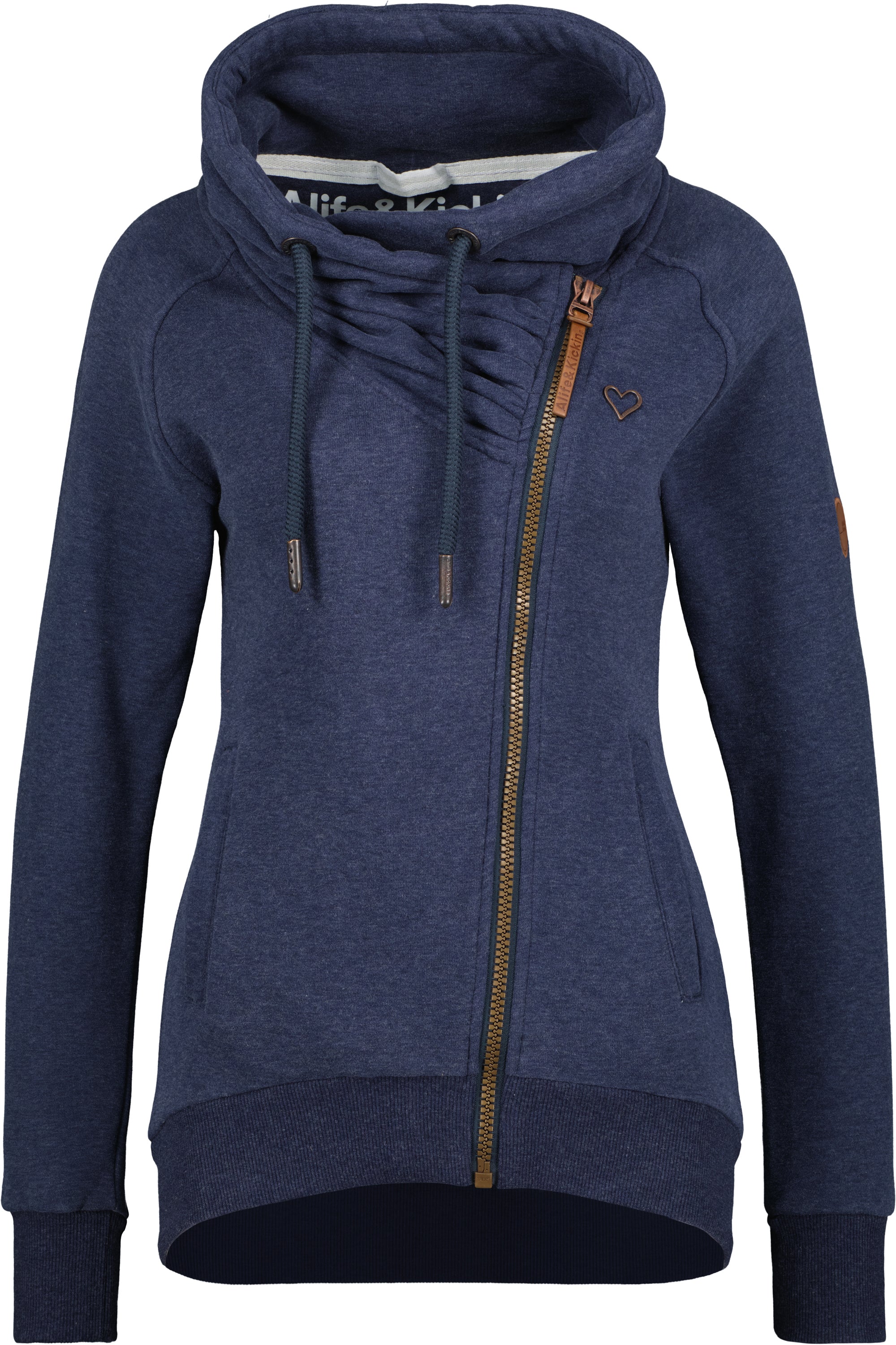 LimaAK A - Stilvolle Sweatjacke für Damen Dunkelblau