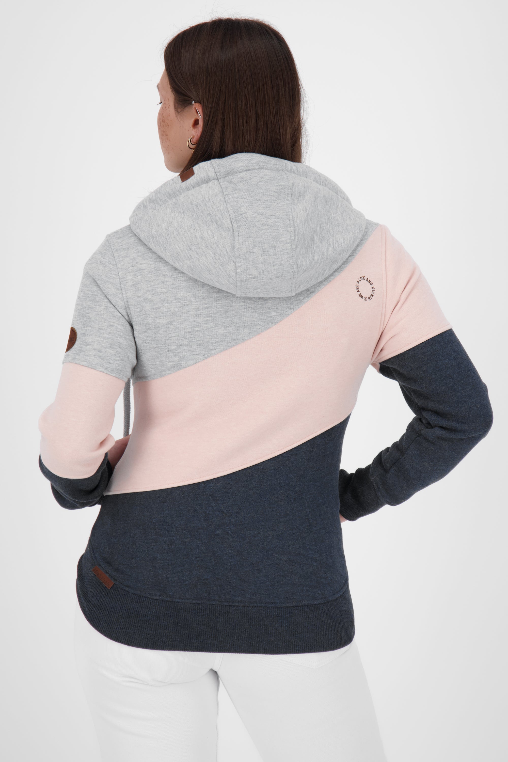 Damen Zip-Jacke SteffiAK A mit Stil Dunkelblau