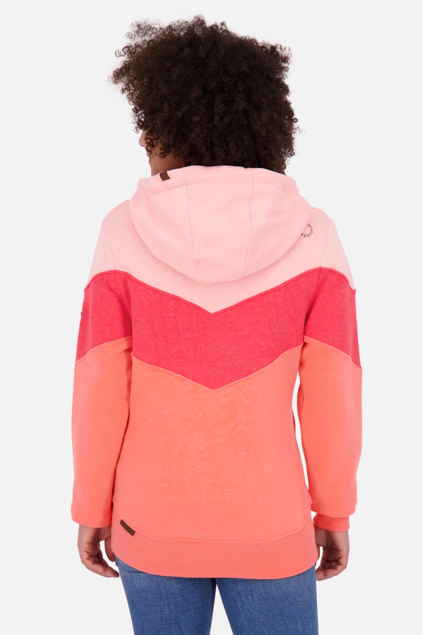 StellinaAK A weiche Kapuzenjacke für Damen Orange