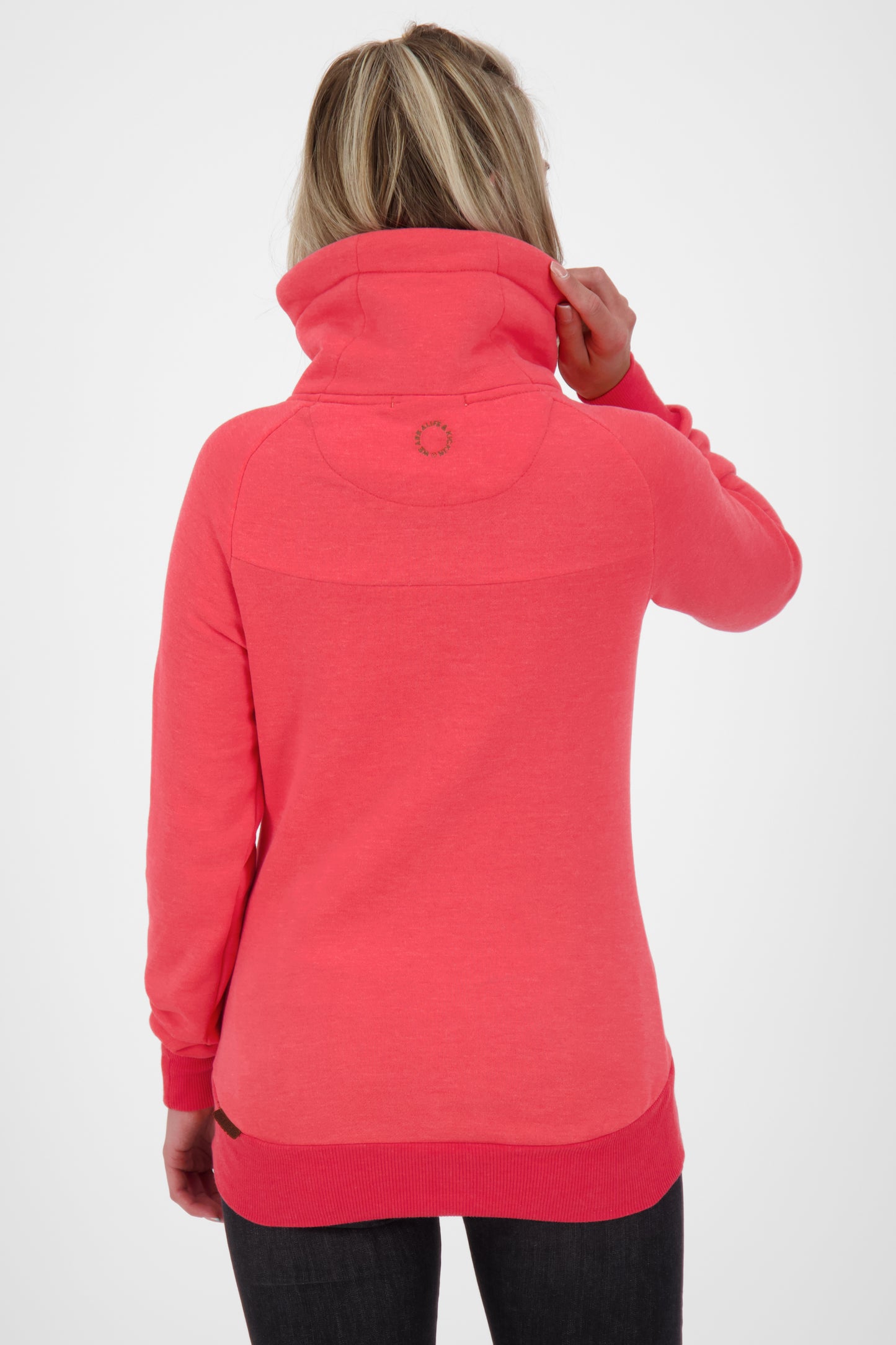 VioletAK A Stylishes Damen-Sweatshirt für das ganze Jahr Rot