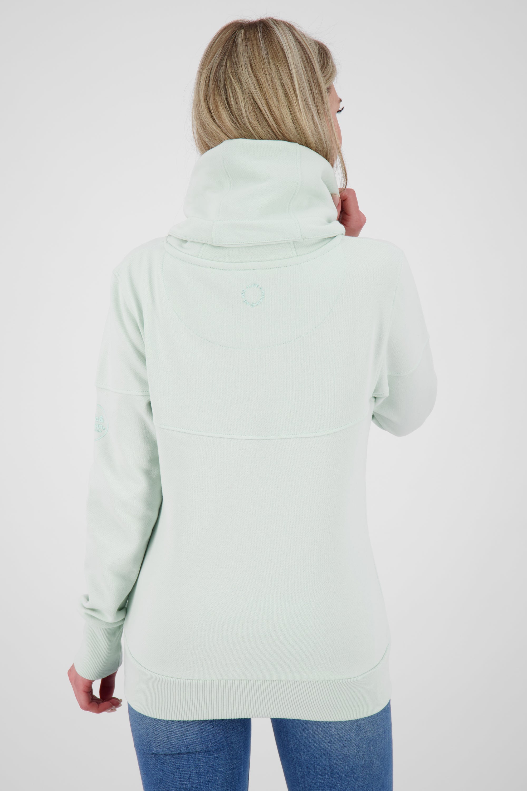 Casual-Evergreen Sweatshirt Damen SunsetAK A Hellgrün