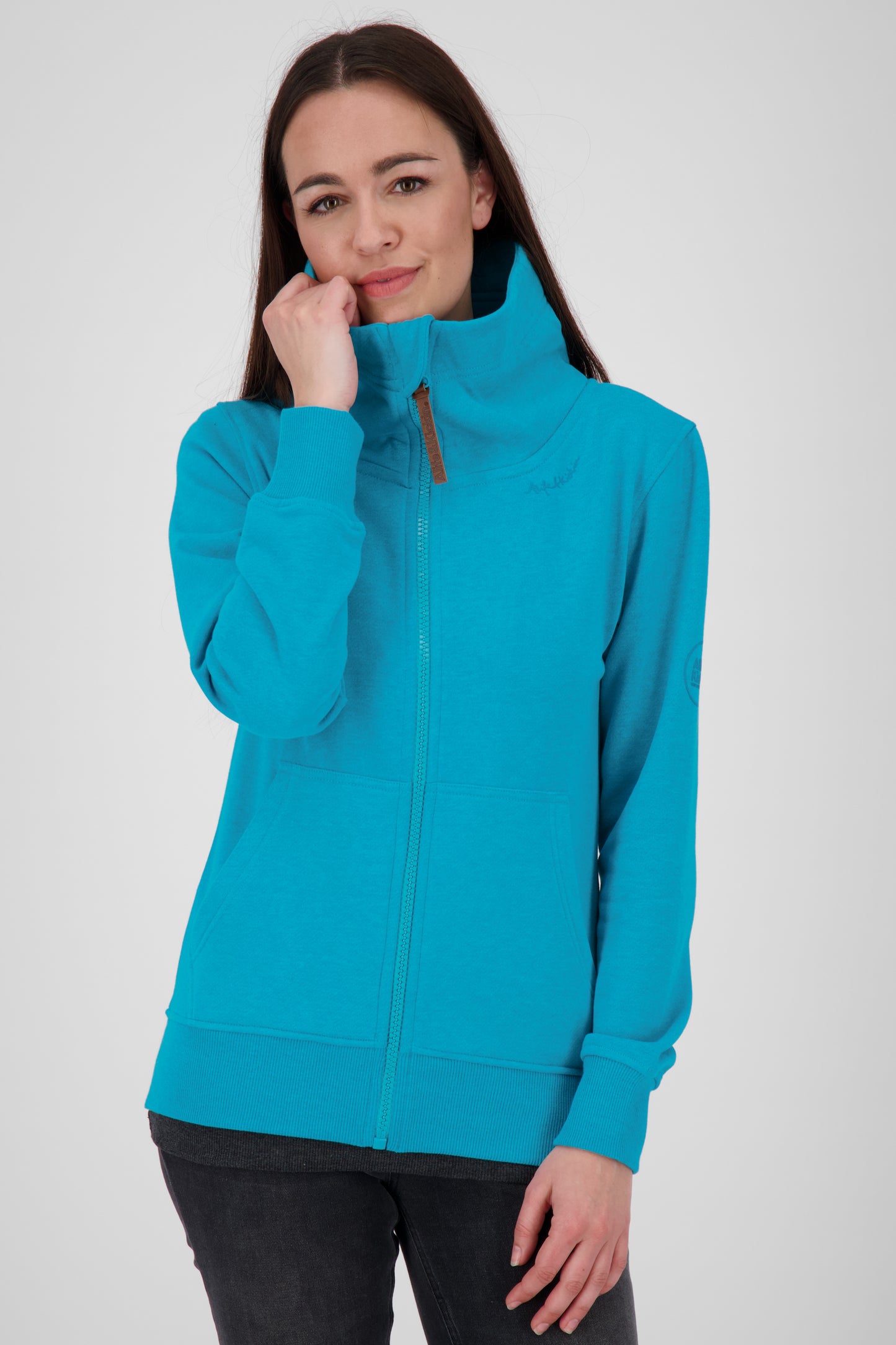 Stylish und komfortabel: VivianaAK A Damen Sweatjacke Blau