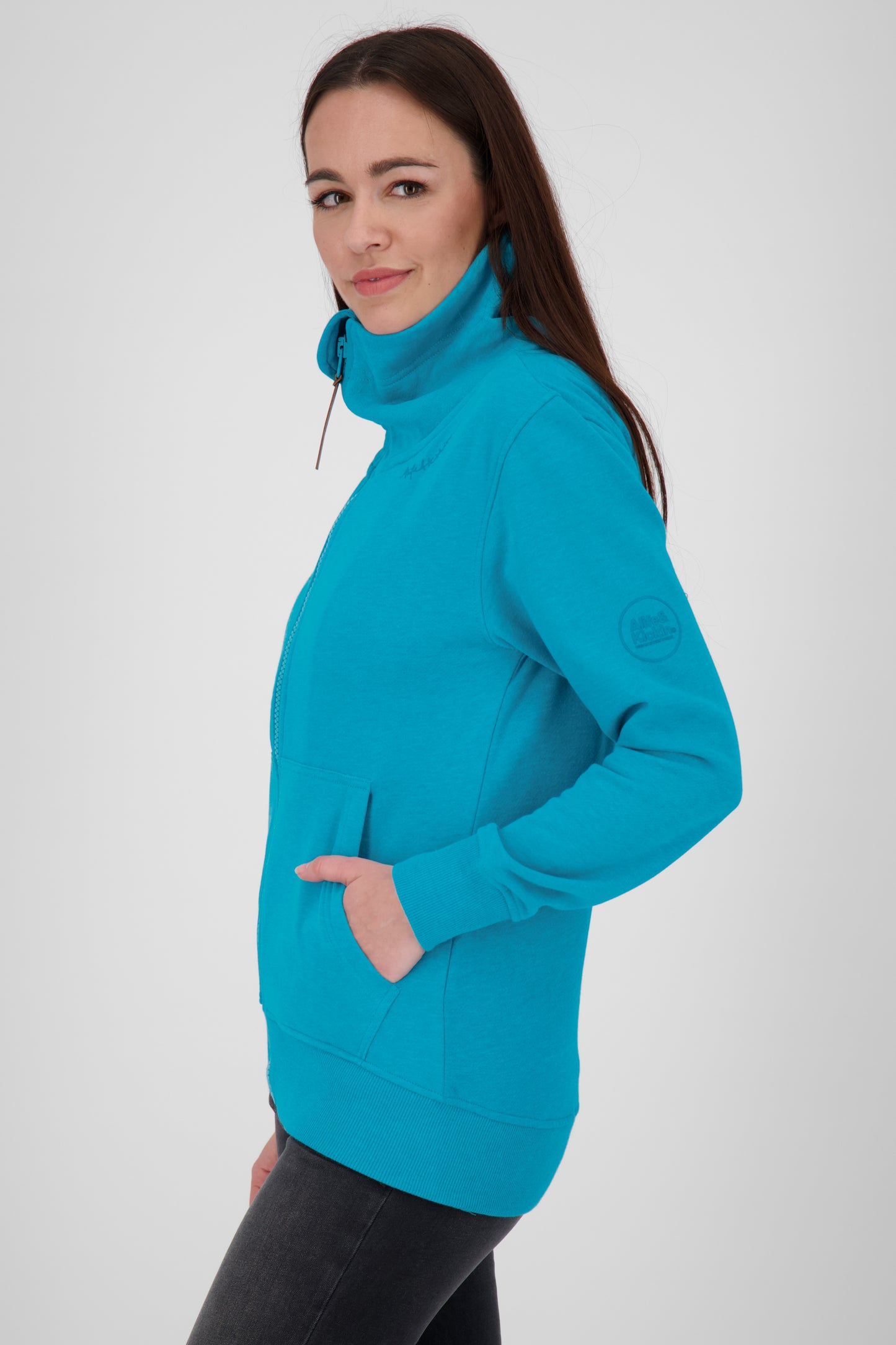 Stylish und komfortabel: VivianaAK A Damen Sweatjacke Blau