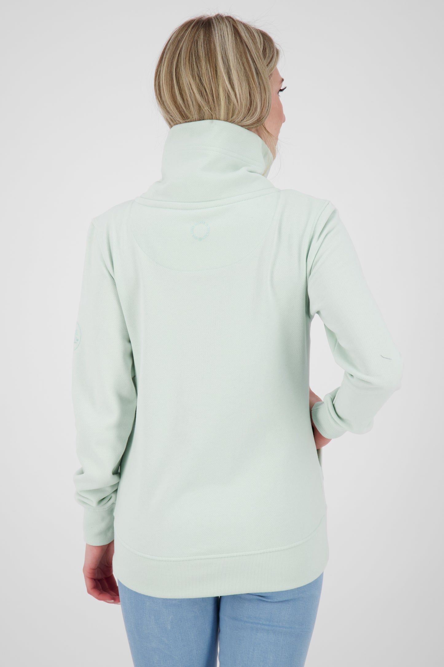 Stylish und komfortabel: VivianaAK A Damen Sweatjacke Hellgrün