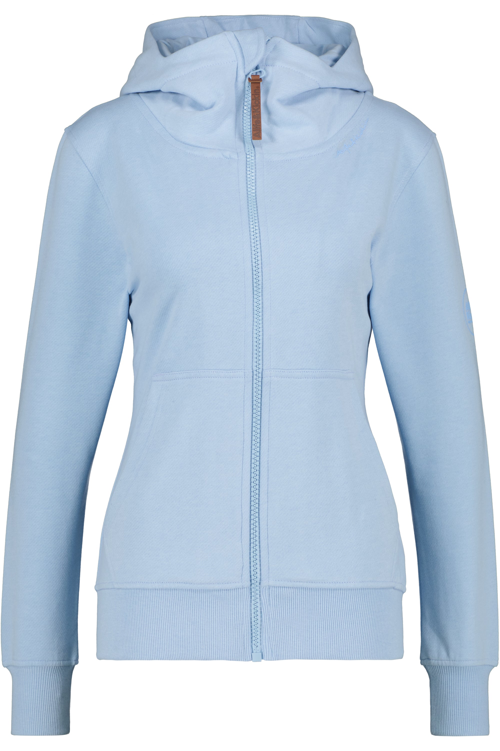 Lässige Damen Kapuzenjacke YasminaAK A - Frische Trendfarben Blau