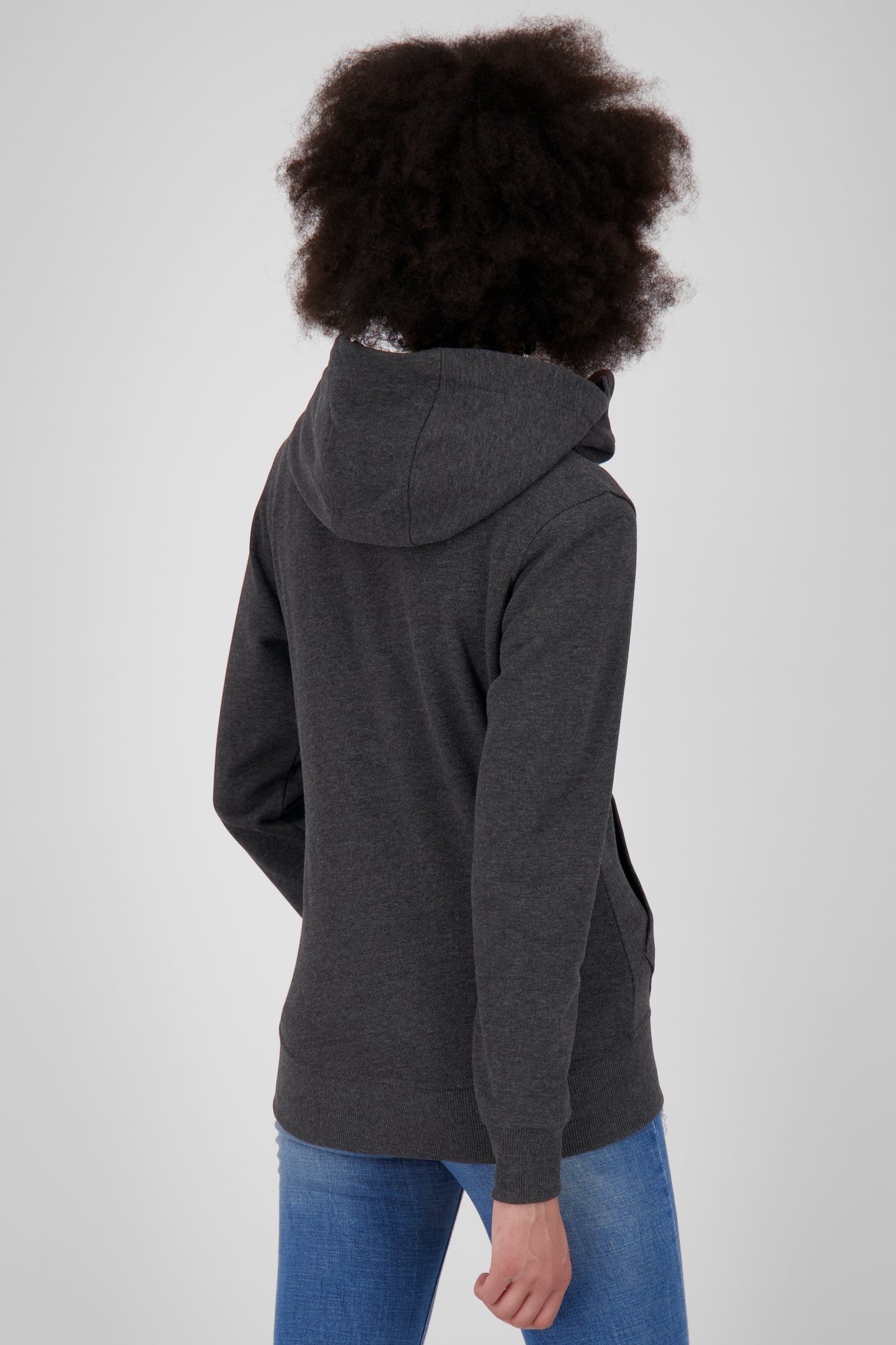 Lässige Damen Kapuzenjacke YasminaAK A - Frische Trendfarben Schwarz