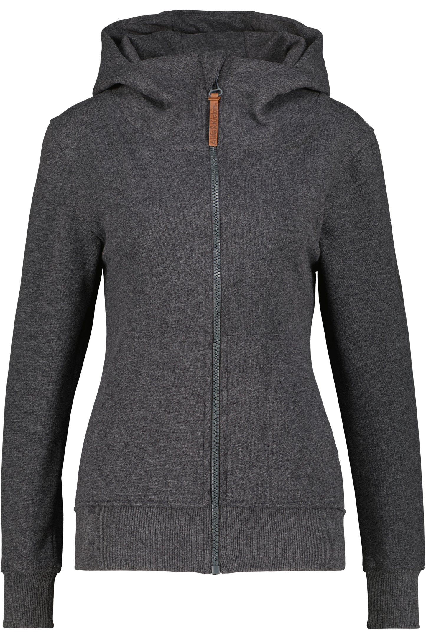 Lässige Damen Kapuzenjacke YasminaAK A - Frische Trendfarben Schwarz