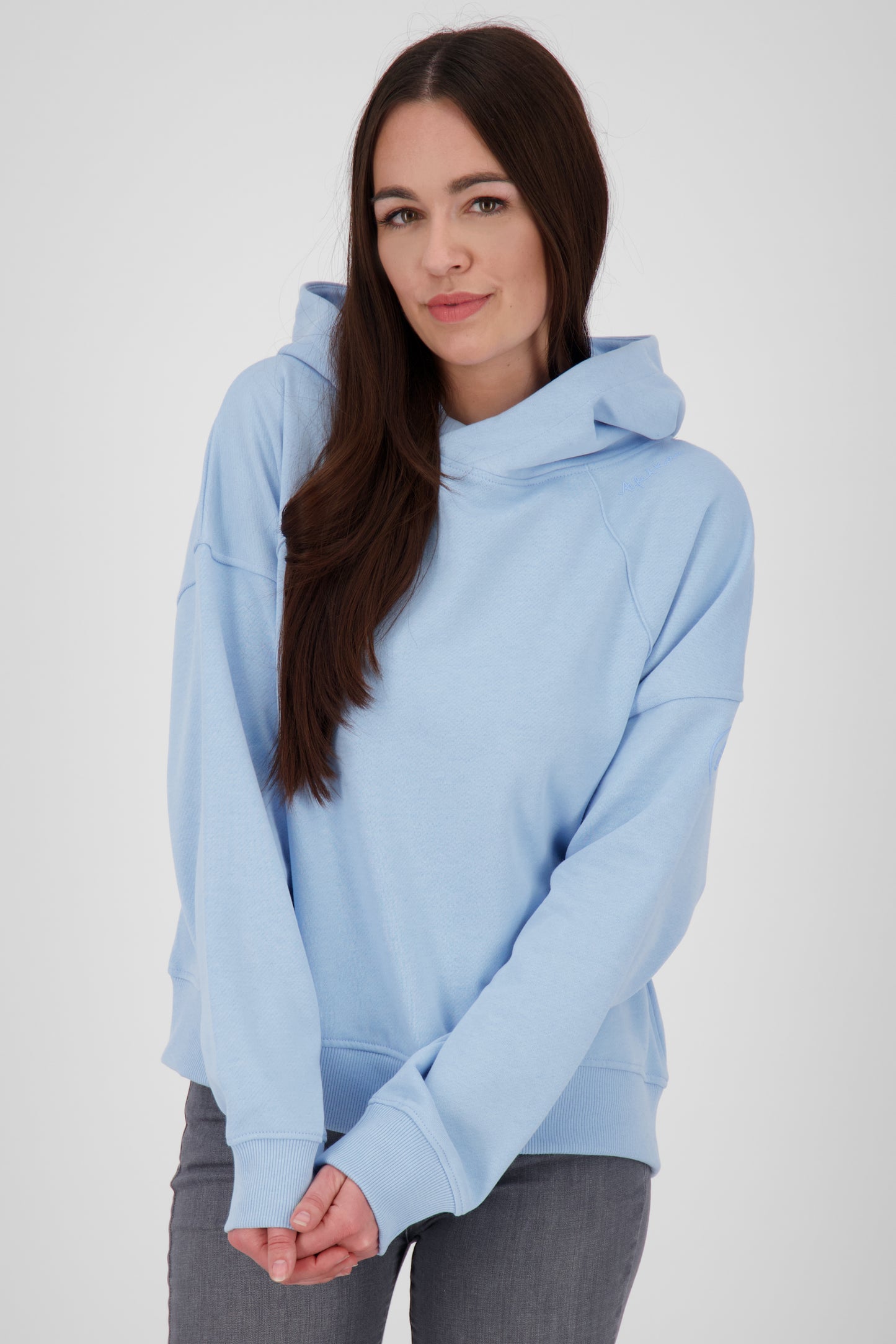 Alife and Kickin Sweatpullover JerraAK A - Cropped Style für den Frühling Blau