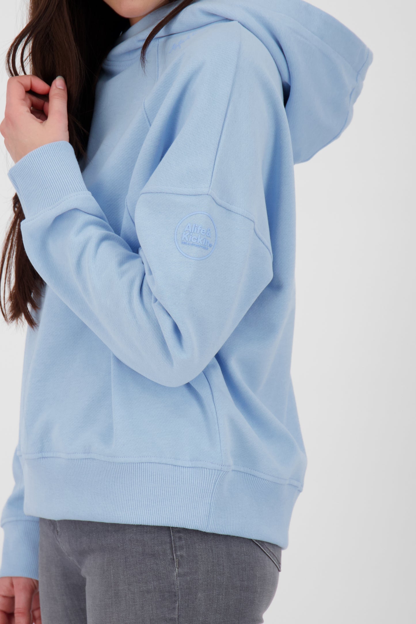 Alife and Kickin Sweatpullover JerraAK A - Cropped Style für den Frühling Blau