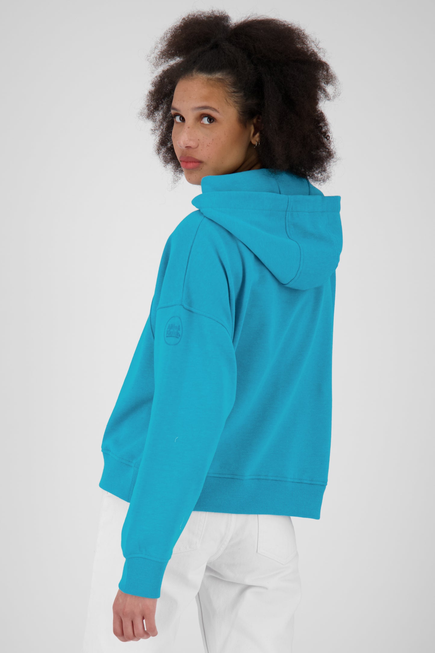 Alife and Kickin Sweatpullover JerraAK A - Cropped Style für den Frühling Blau