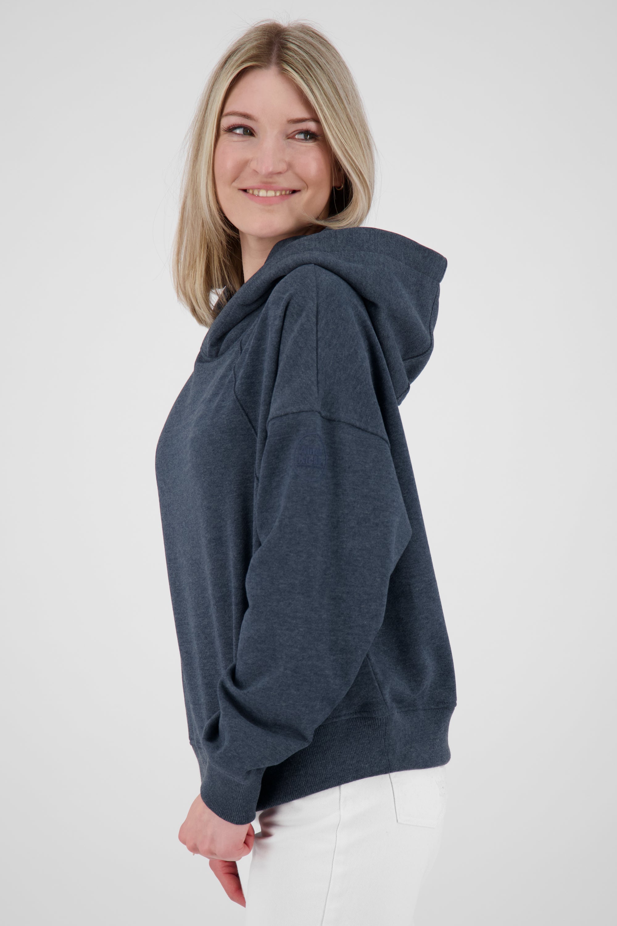 Alife and Kickin Sweatpullover JerraAK A - Cropped Style für den Frühling Dunkelblau