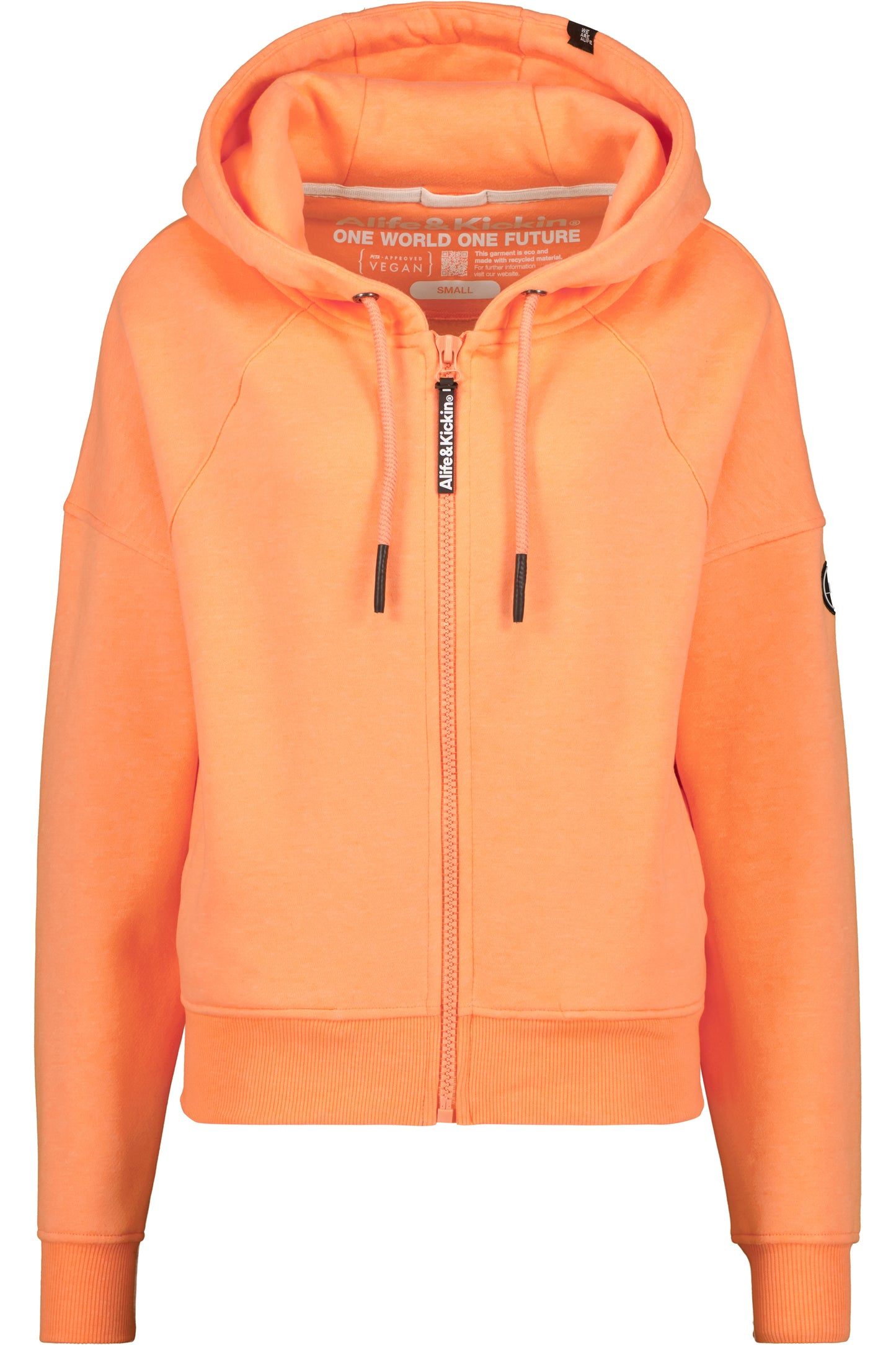 JesseAK A - Lässige Damensweatjacke von Alife and Kickin Orange