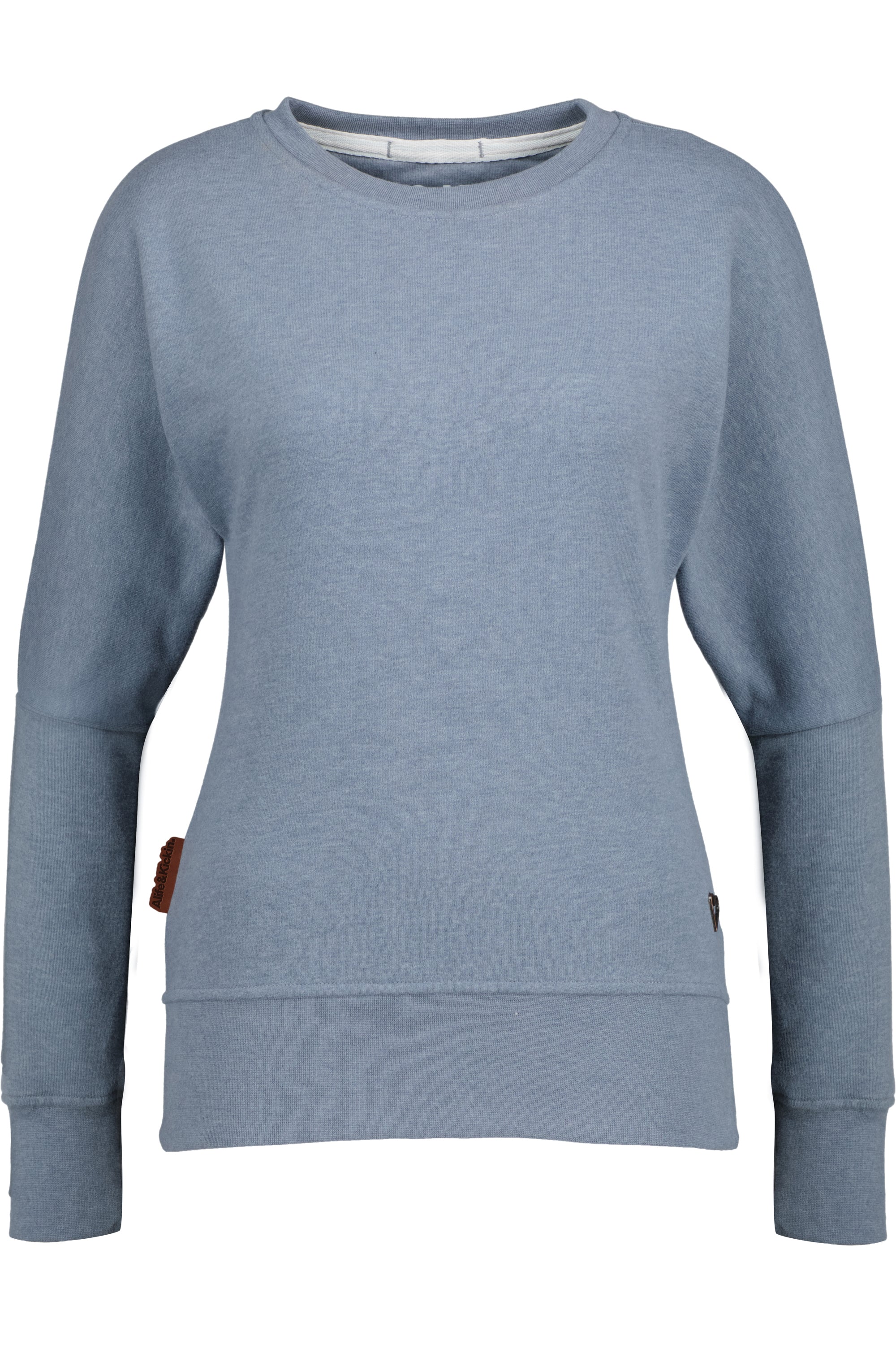 DarinAK A Sweater für Damen - Trendiger und farbenfroher Sweatpullover Blau