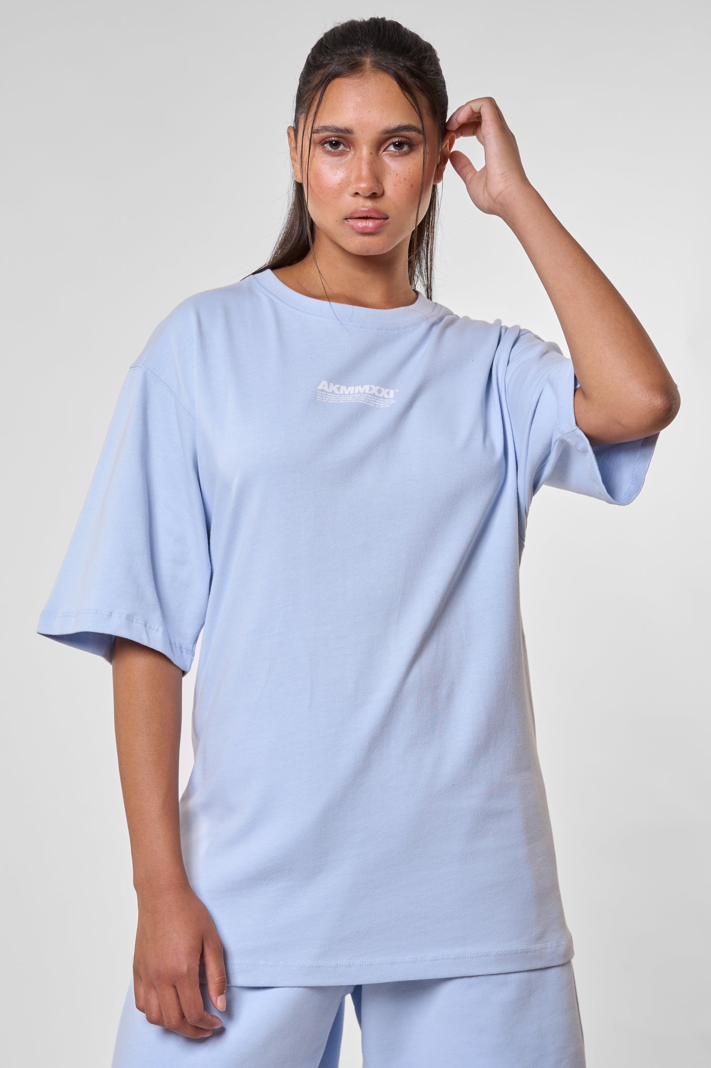 MercuryAK A T-Shirt Damen Herren Hellblau