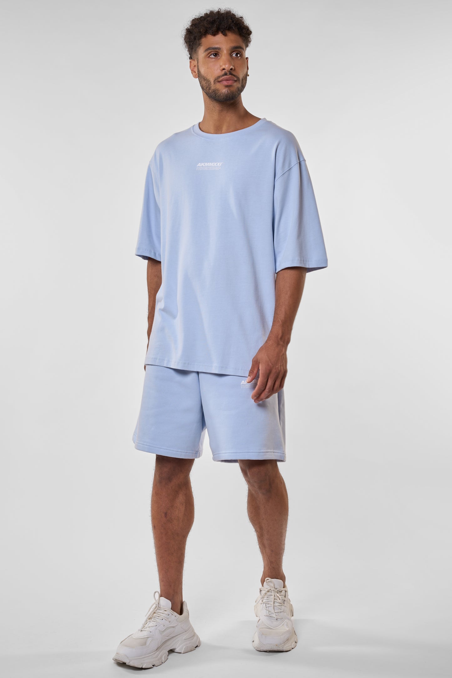 MercuryAK A T-Shirt Damen Herren Hellblau
