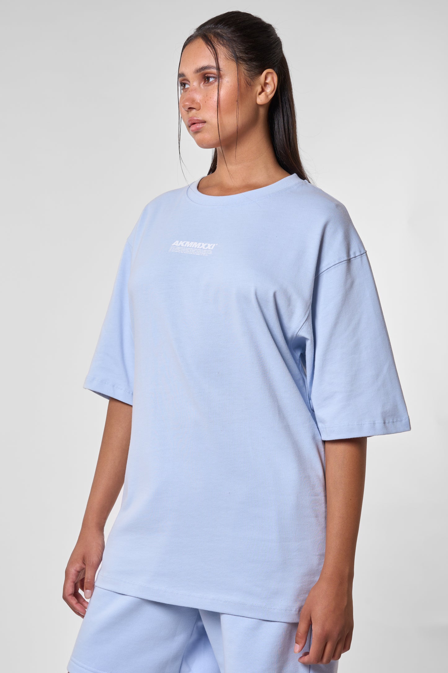 MercuryAK A T-Shirt Damen Herren Hellblau