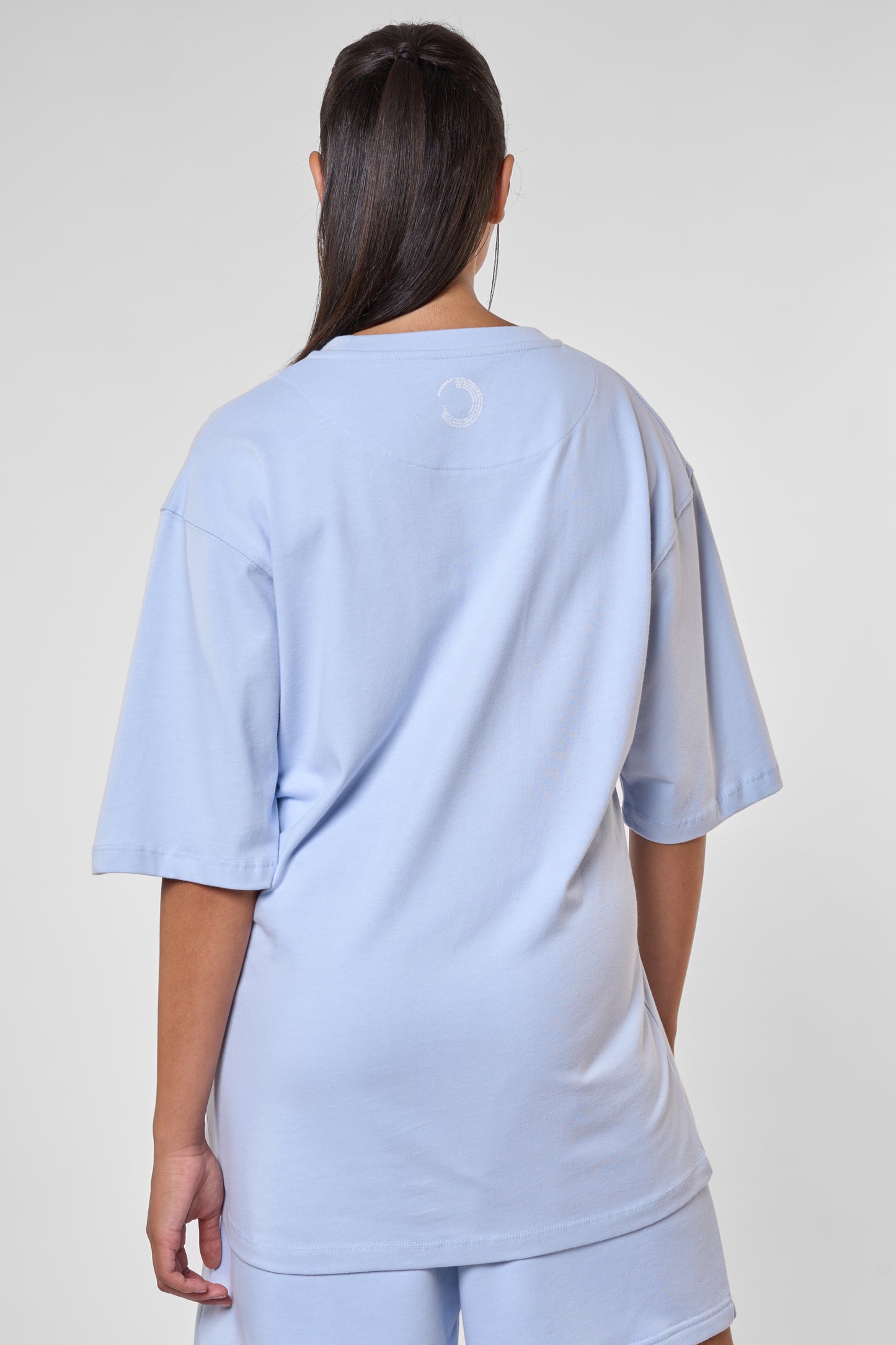 MercuryAK A T-Shirt Damen Herren Hellblau