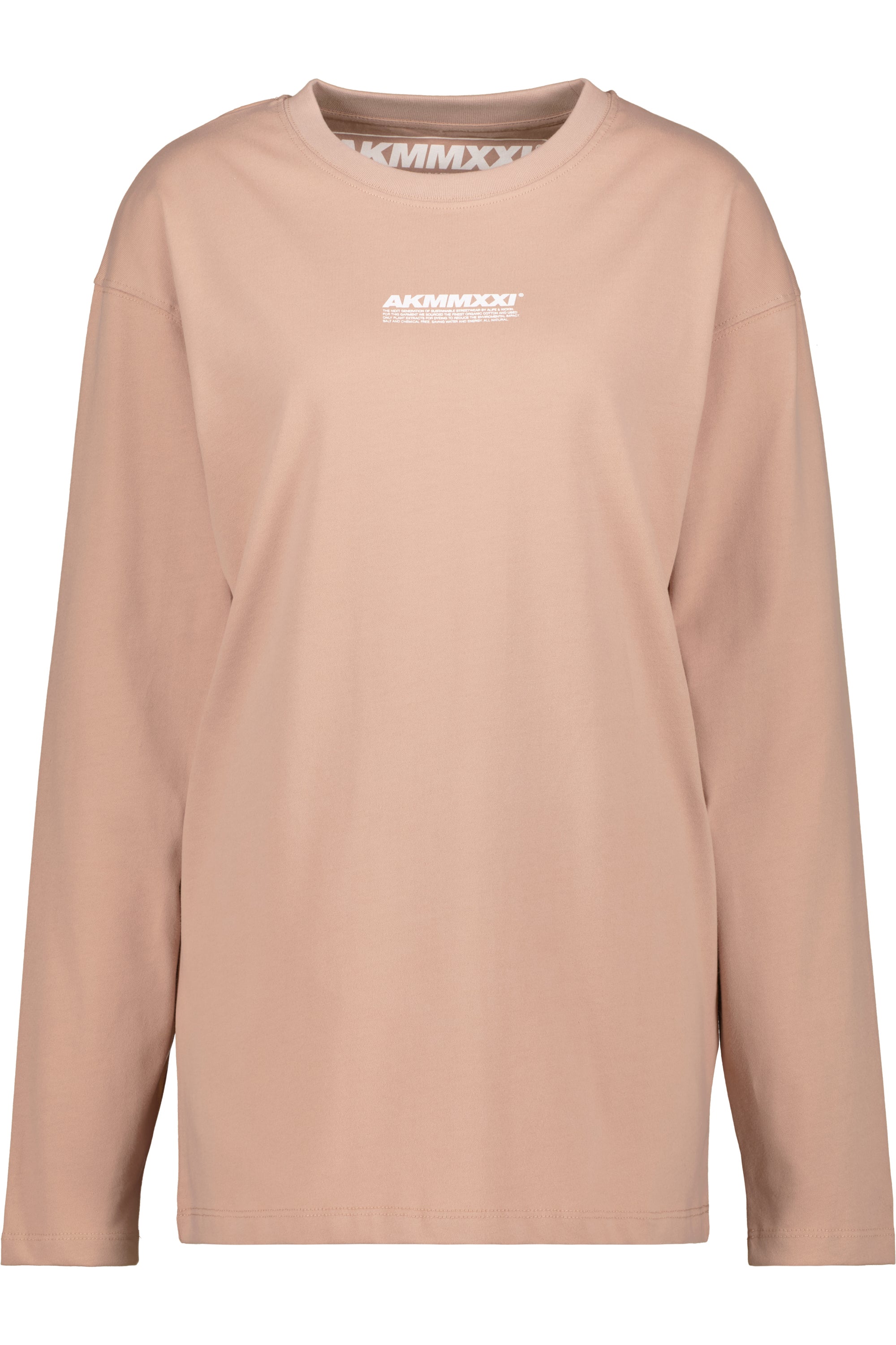 SaturnAK A Langarmshirt Damen Herren Unisex Beige