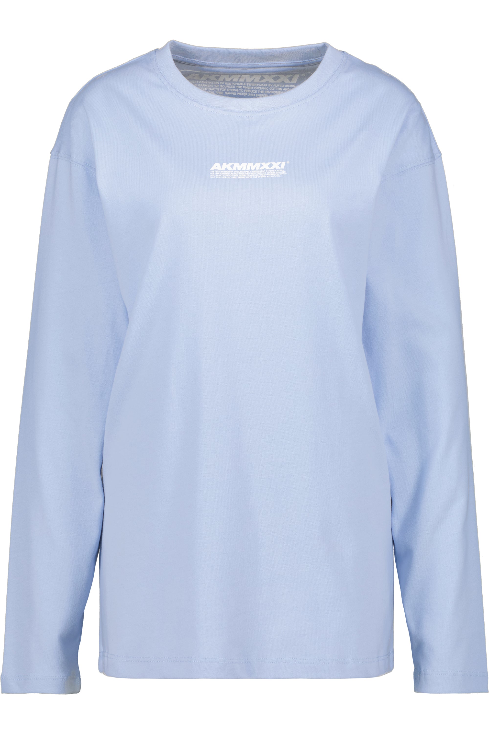 SaturnAK A Langarmshirt Damen Herren Unisex Hellblau