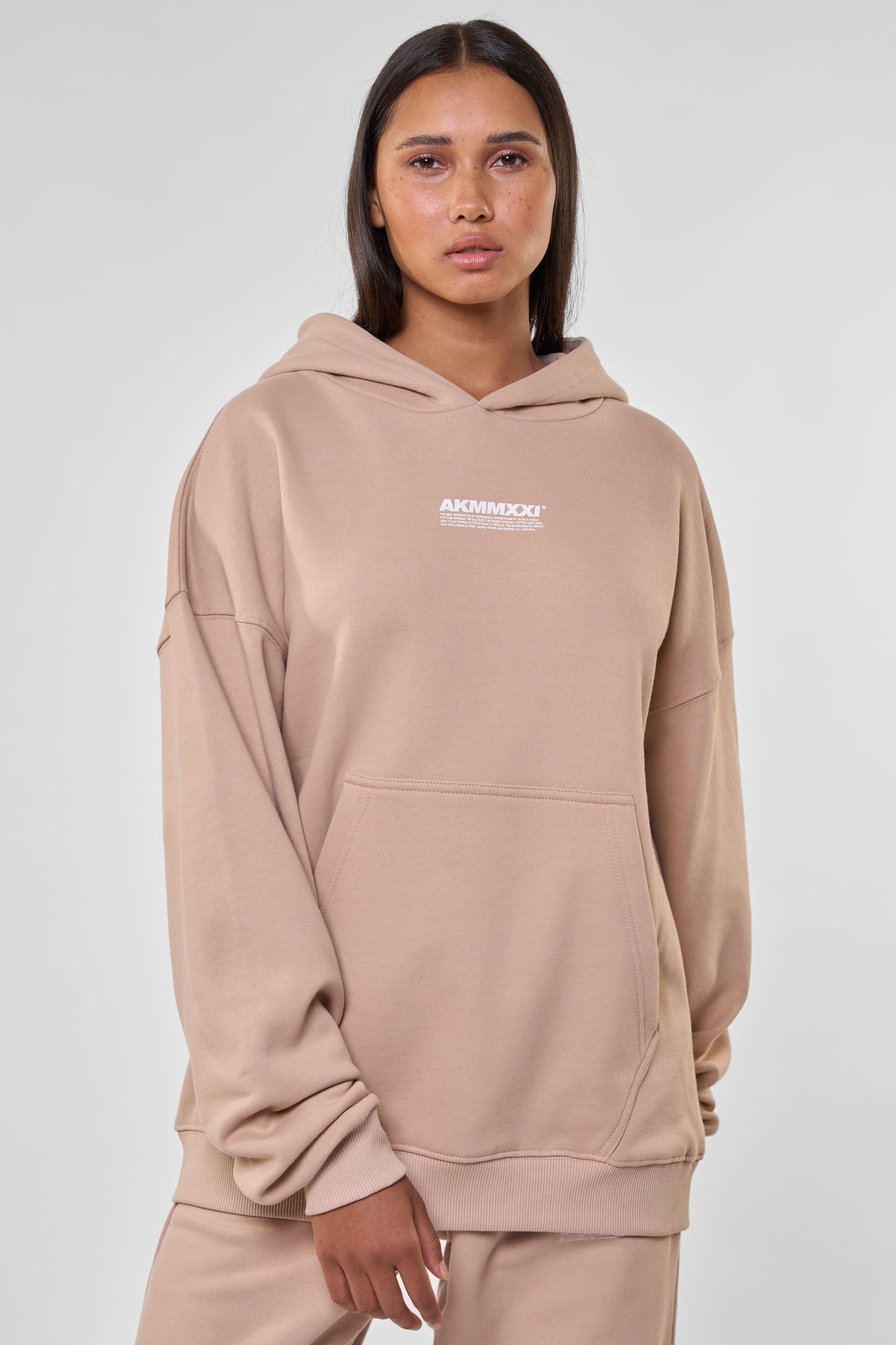 JupiterAK A Hoodie Damen Herren Beige
