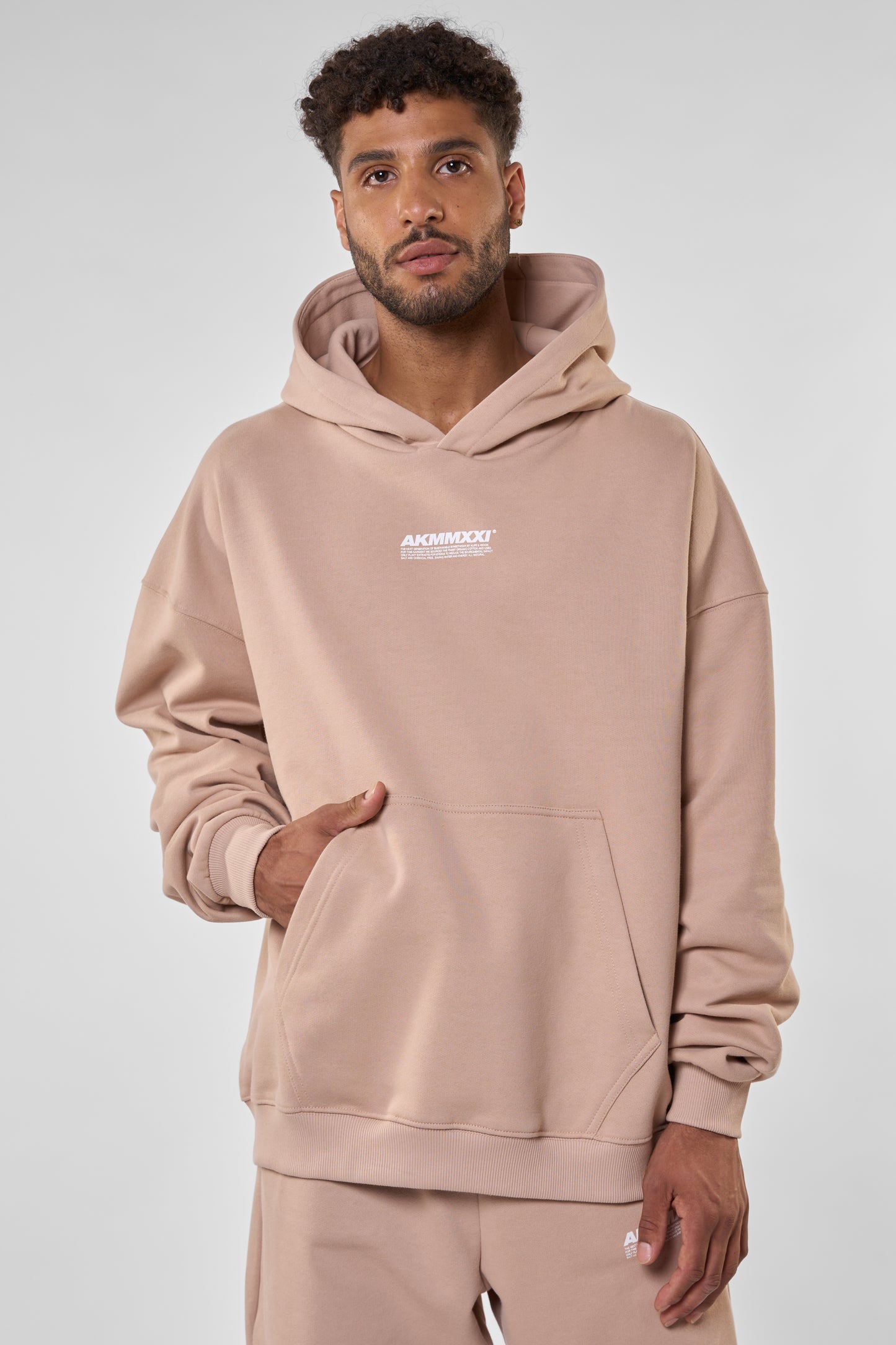 JupiterAK A Hoodie Damen Herren Beige