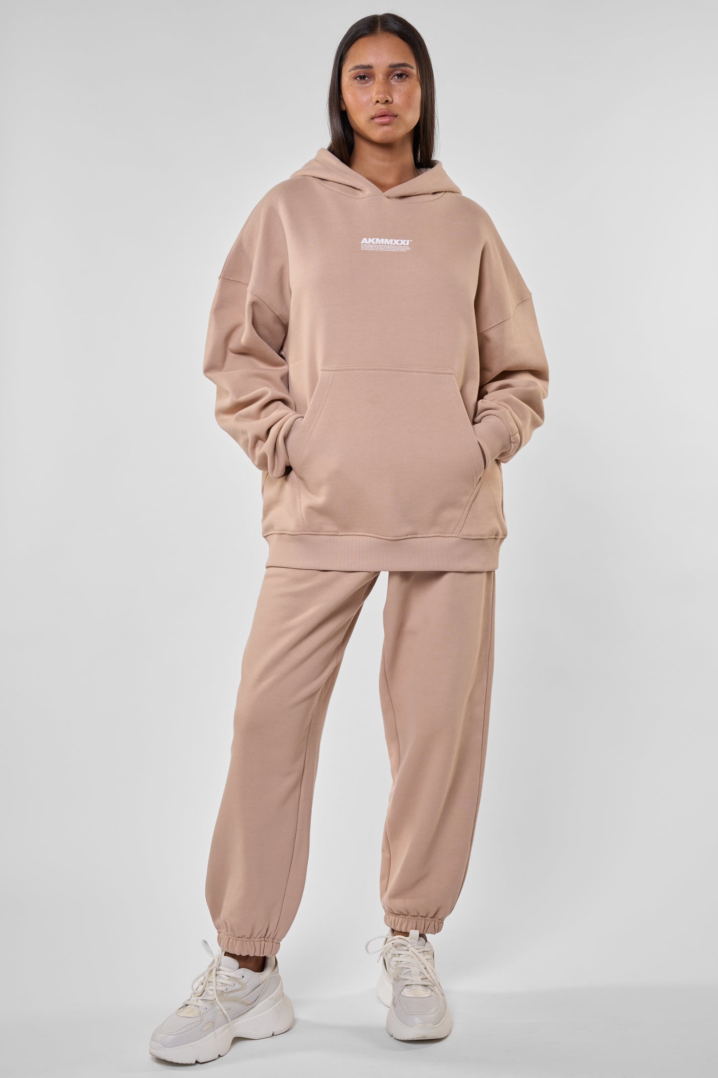 JupiterAK A Hoodie Damen Herren Beige