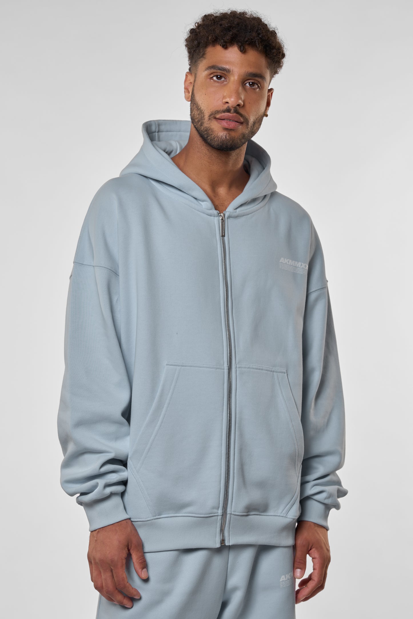 KyoAK A Sweatjacke Damen Herren Grau