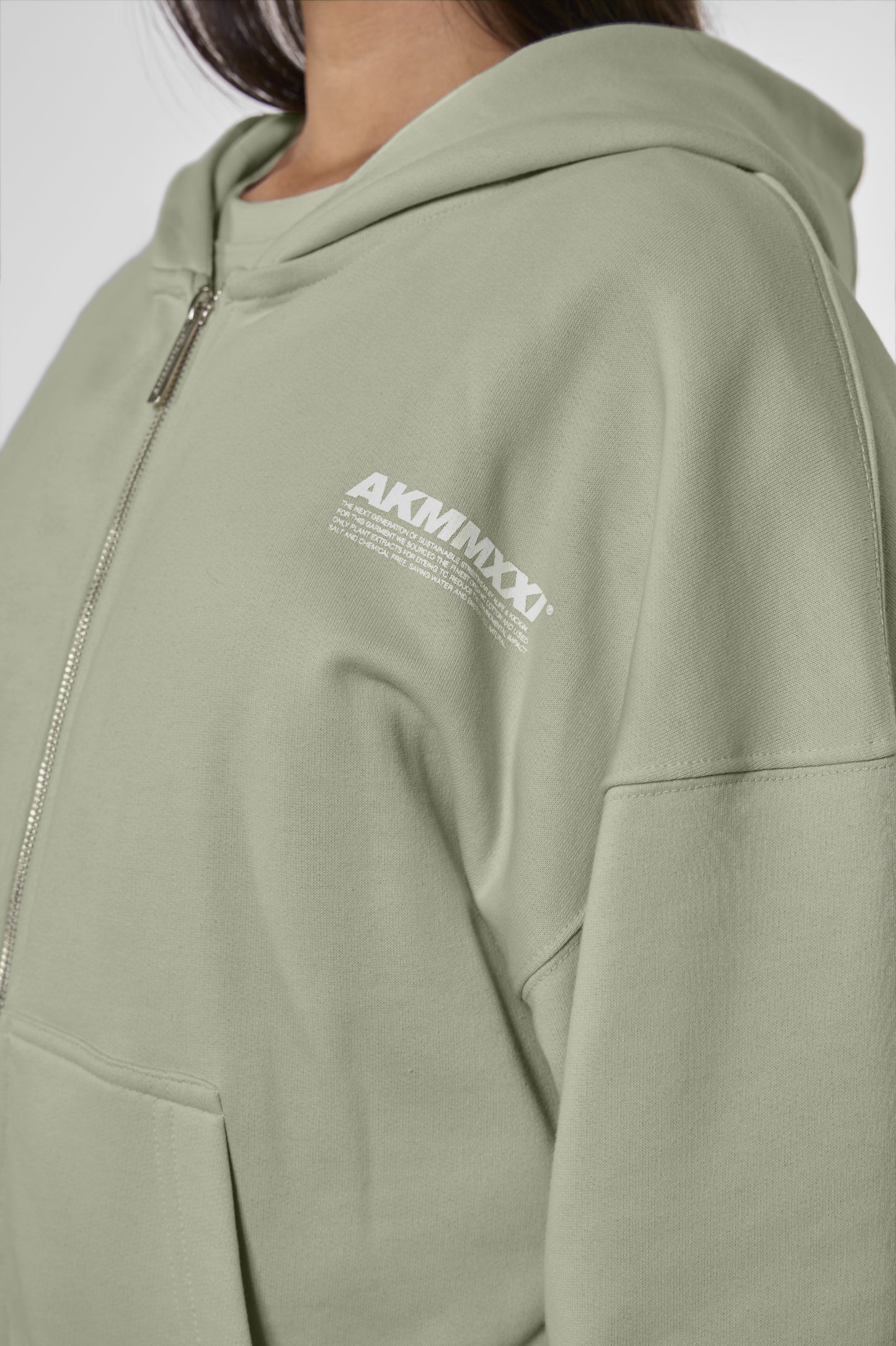 KyoAK A Sweatjacke Damen Herren Grün