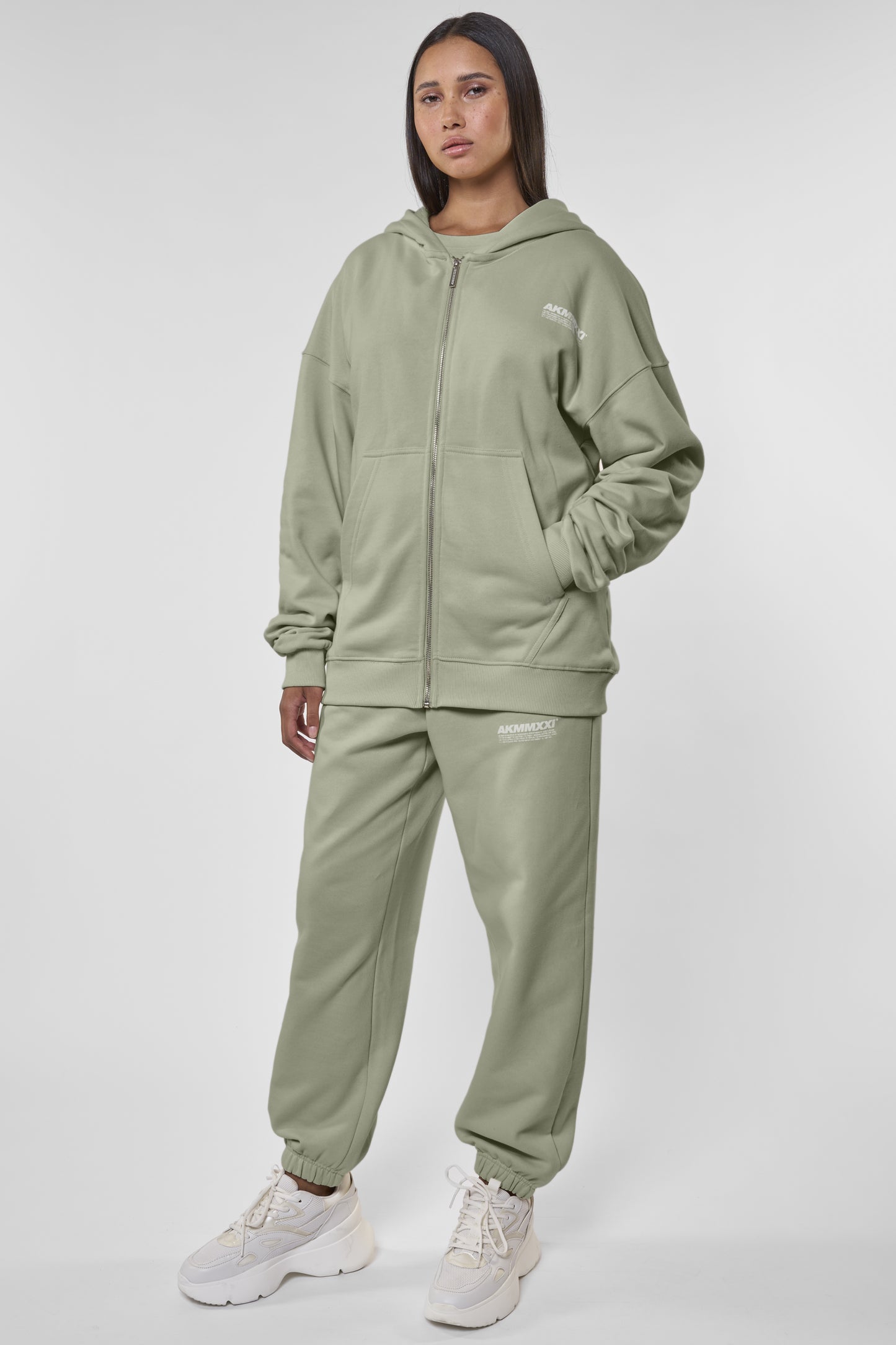 KyoAK A Sweatjacke Damen Herren Grün