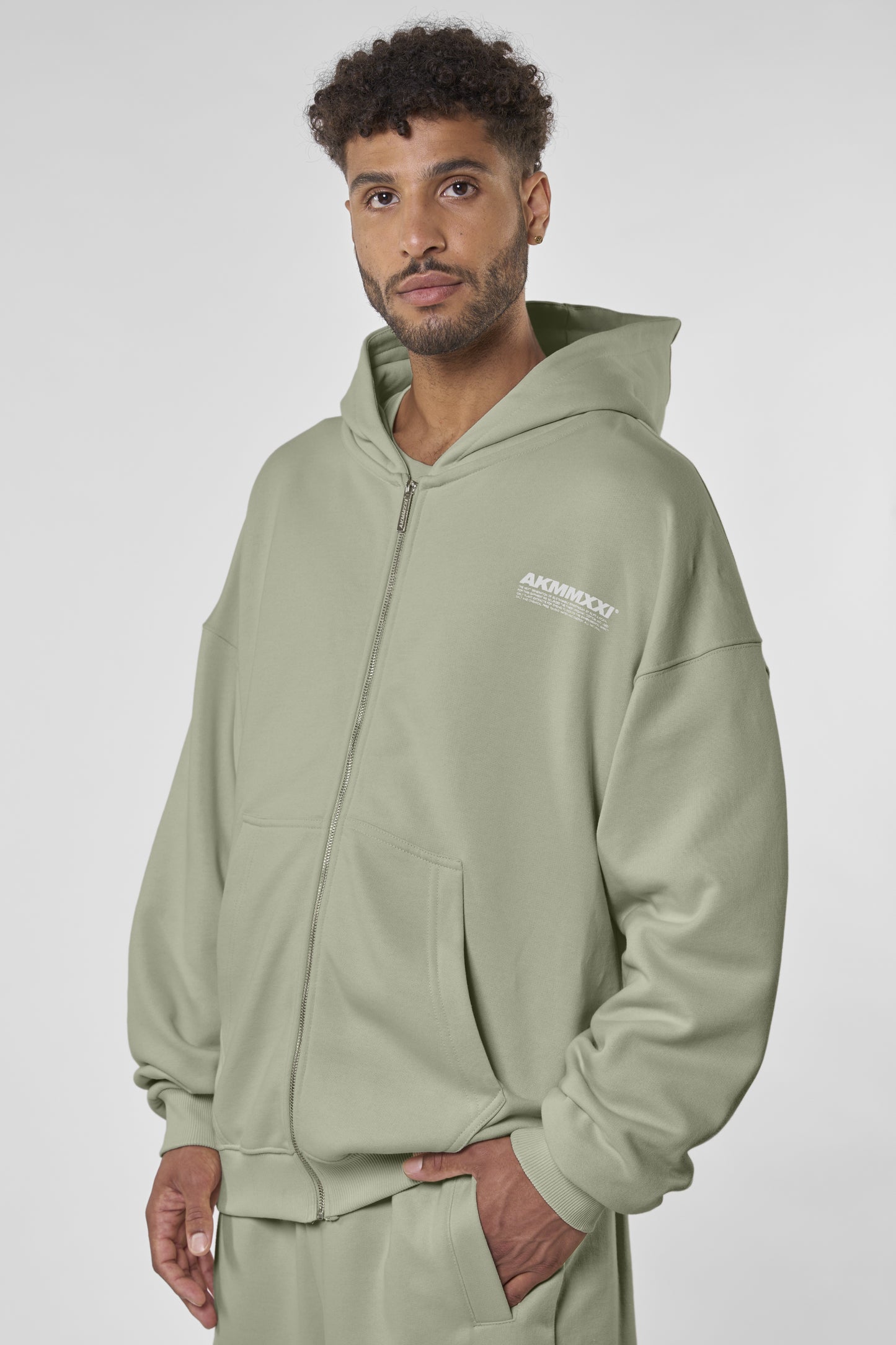 KyoAK A Sweatjacke Damen Herren Grün