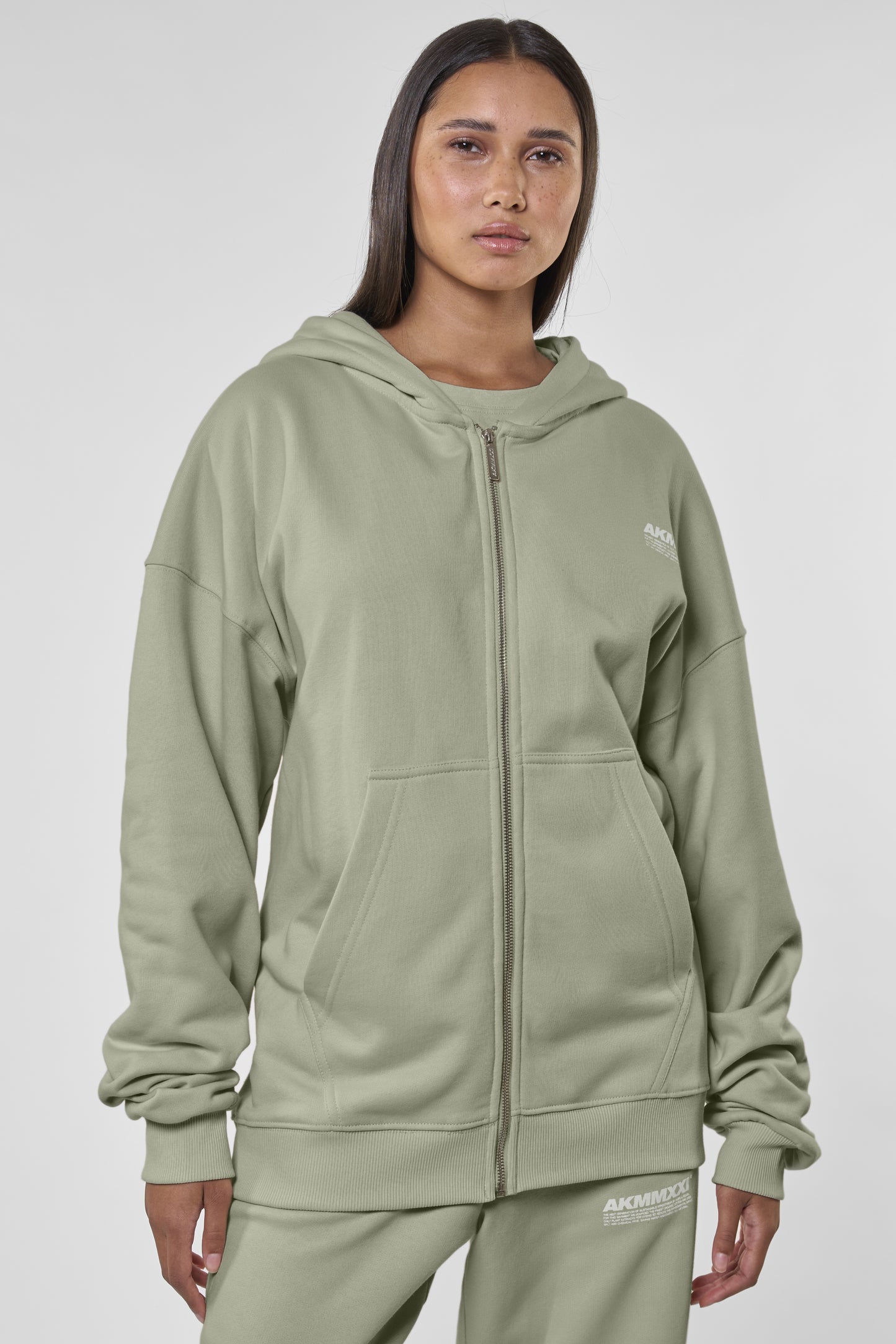 KyoAK A Sweatjacke Damen Herren Grün