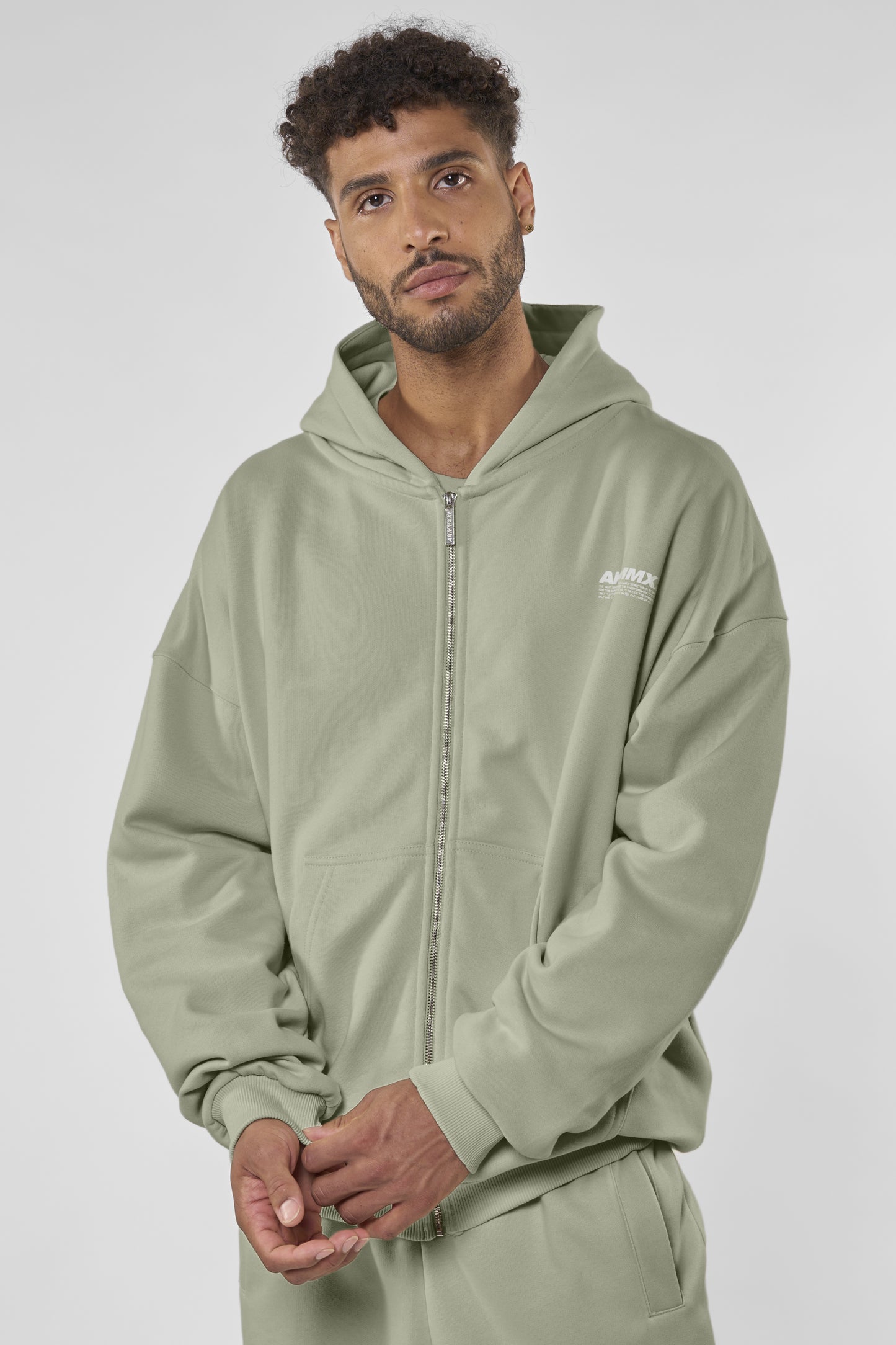 KyoAK A Sweatjacke Damen Herren Grün