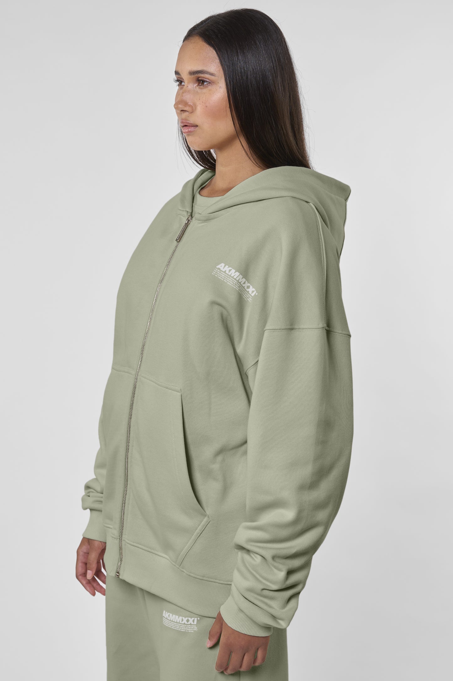 KyoAK A Sweatjacke Damen Herren Grün