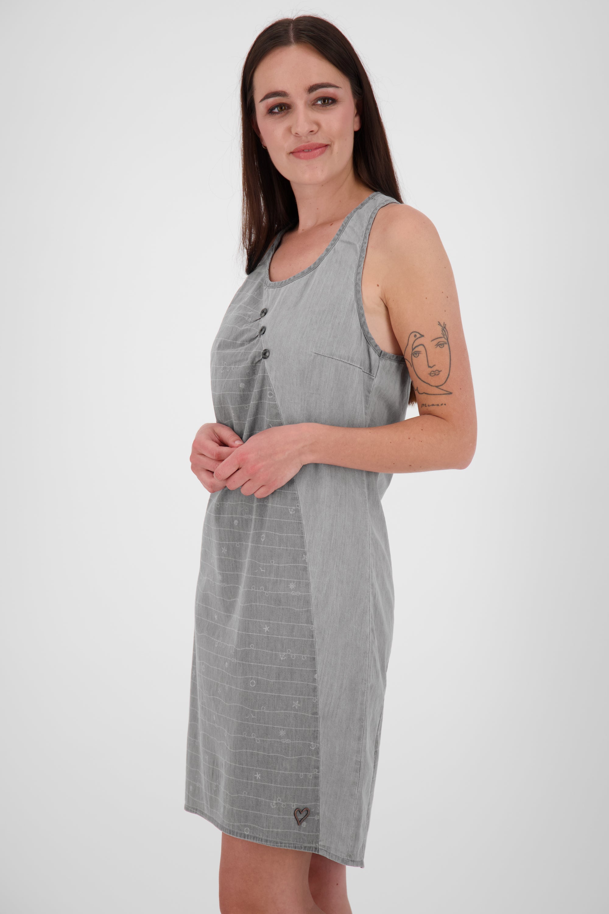CameronAK DNM Dress Grau