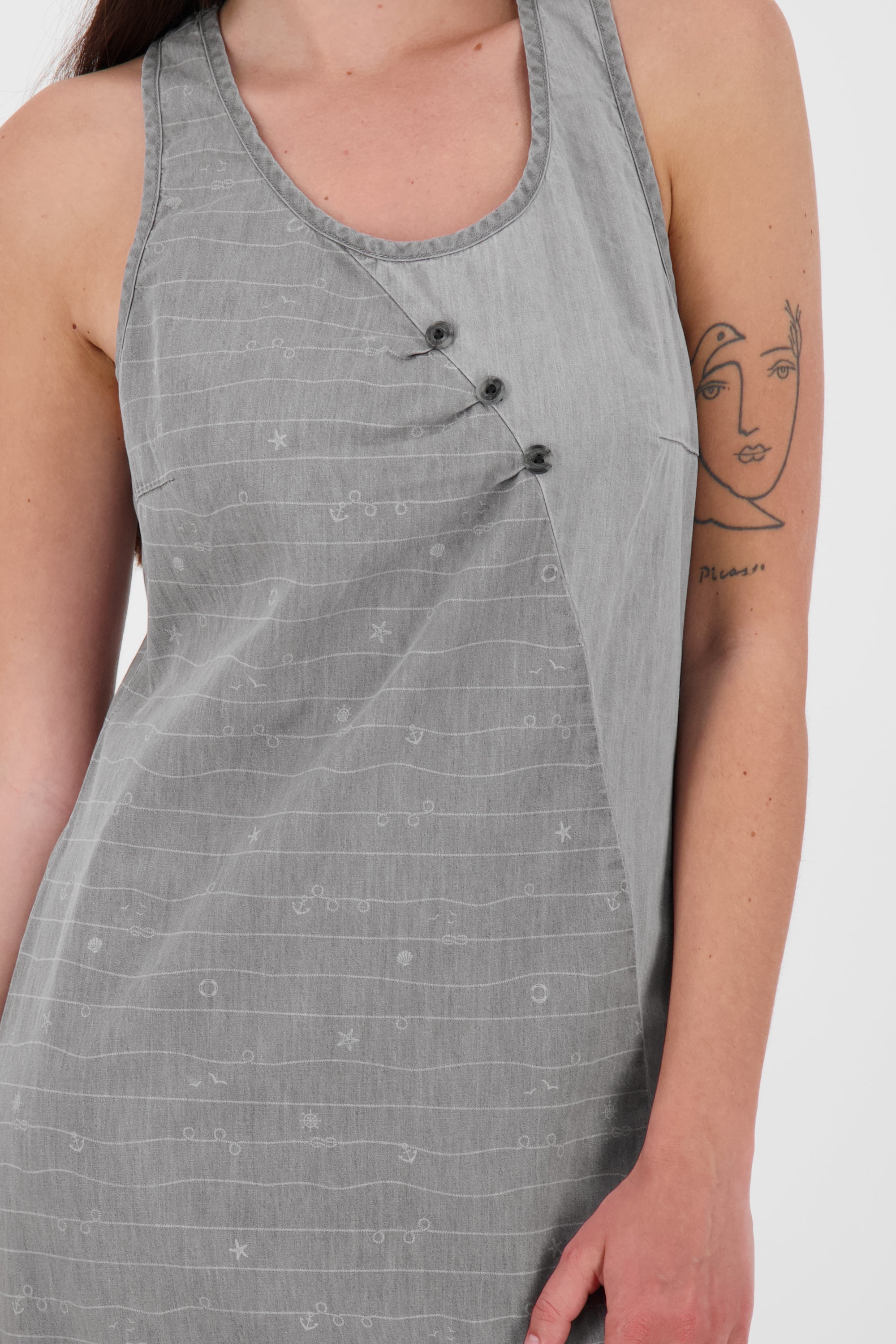 CameronAK DNM Dress Grau