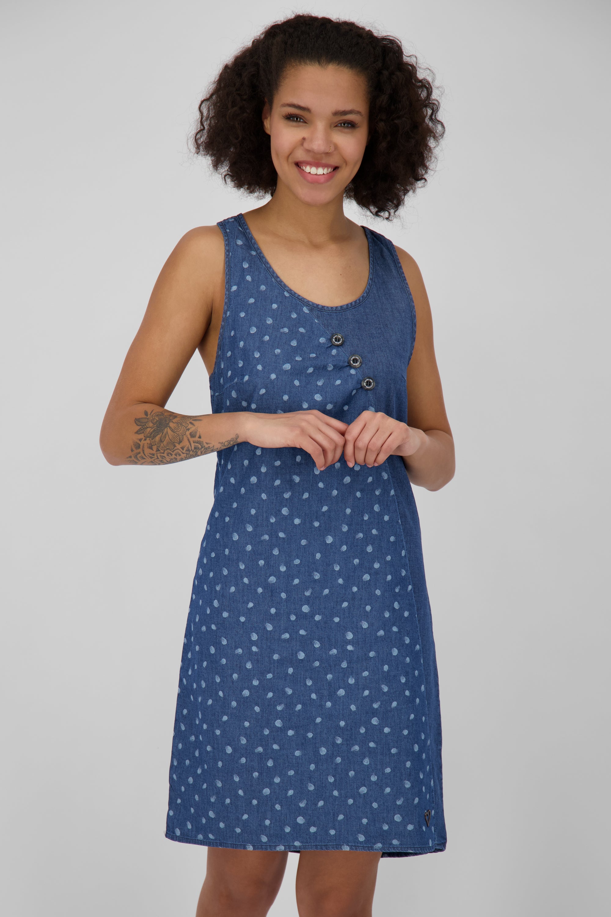 CameronAK DNM B Top Dress Dunkelblau